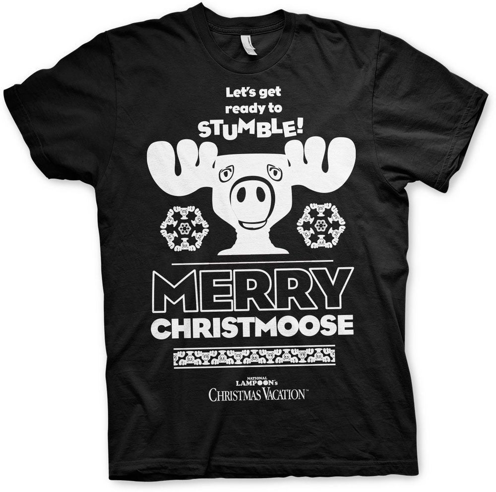 National Lampoon's T-Shirt Merry Christmoose Big Tall T-Shirt