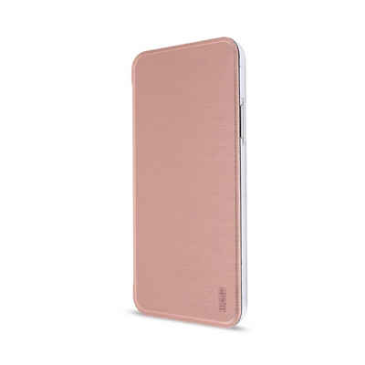 Artwizz Flip Case »Artwizz SmartJacket kompatibel mit iPhone XS / X - Schutzhülle in gebürsteter Metalloptik - Roségold«