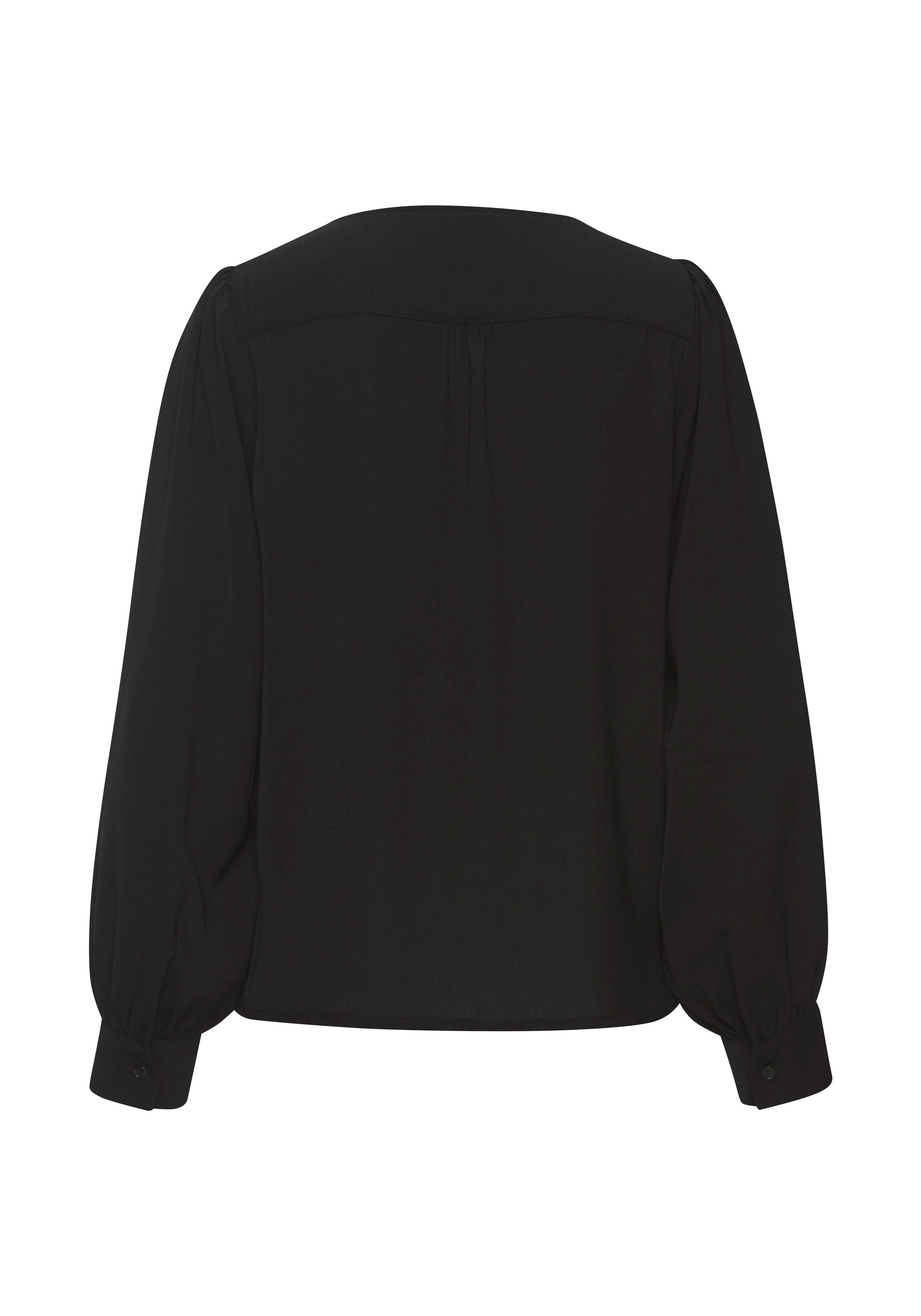 LASCANA Langarmbluse mit Reißverschlussdetail, elegante Damenbluse