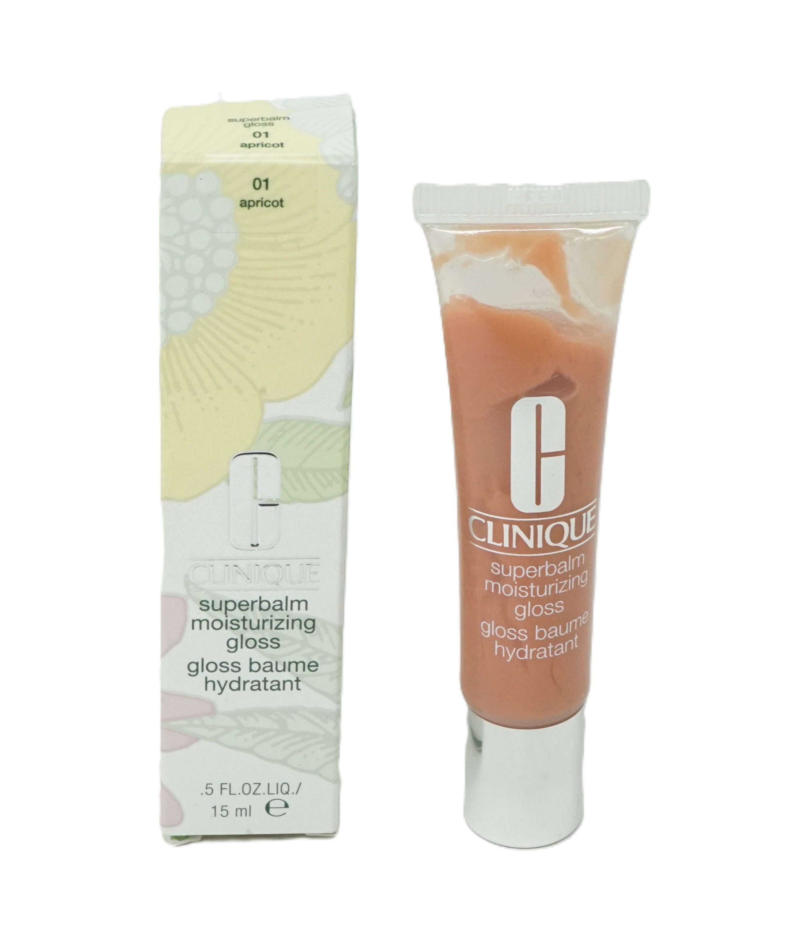 CLINIQUE Lippenstift Clinique Superbalm Moisturizing Lipgloss 01 Apricot 15ml
