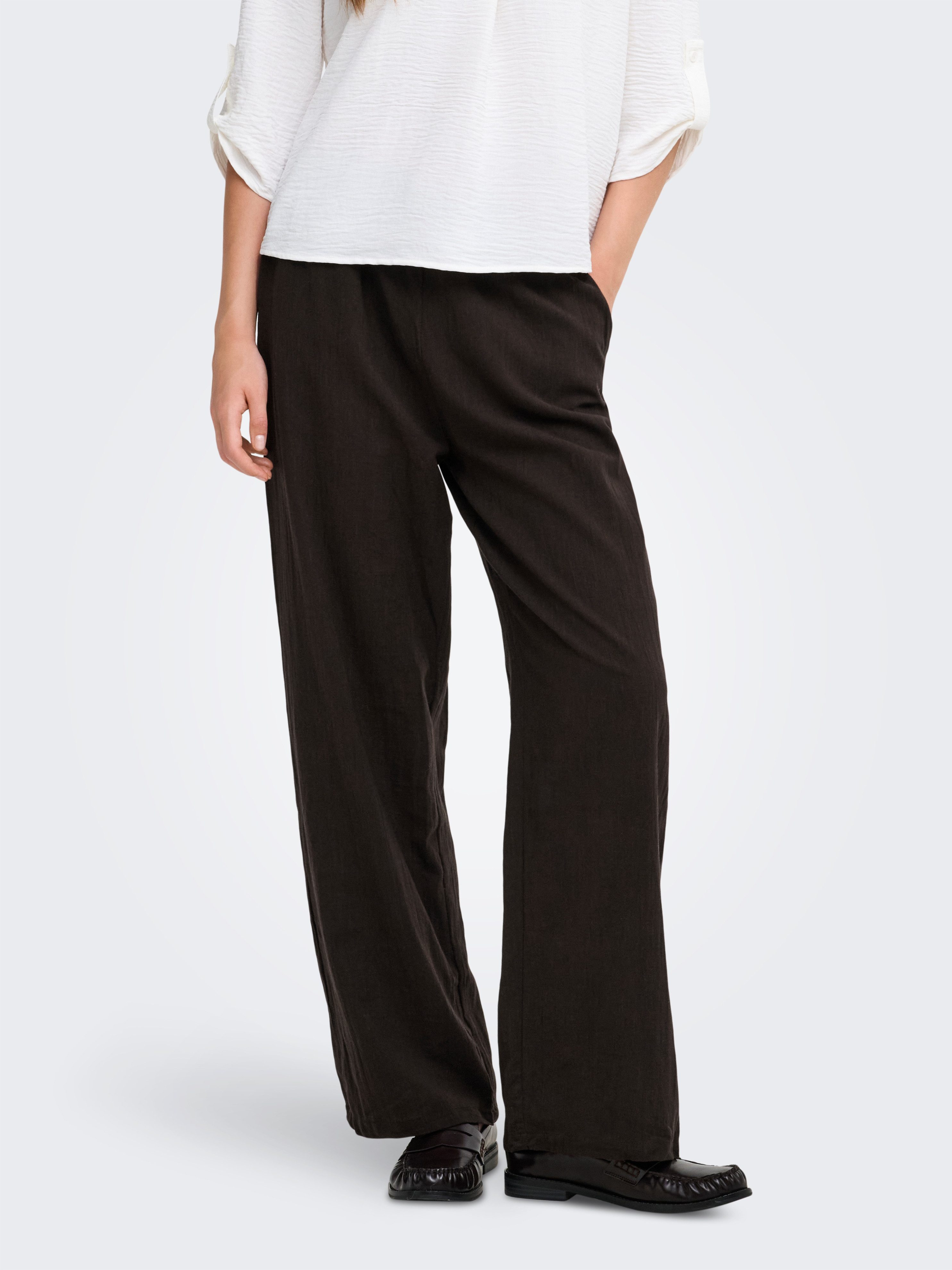 ONLY Schlupfhose ONLTIZANA COTTON LOOSE PANTS WVN NOOS