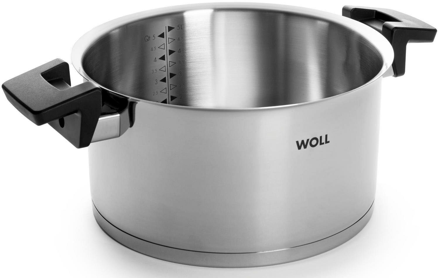 WOLL Kochtopf Concept, Edelstahl 18/10 (1-tlg), Induktion