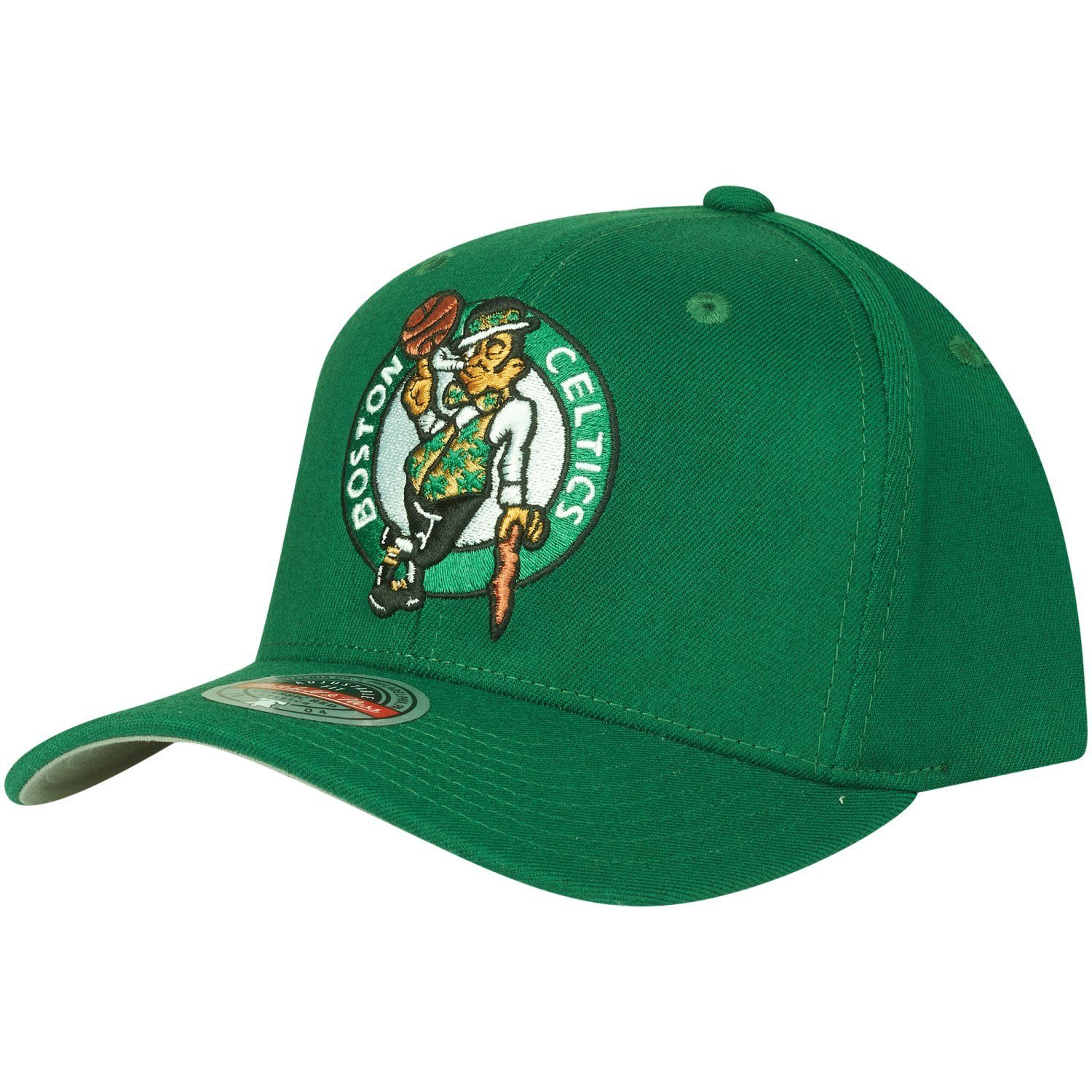 Herren Caps Mitchell & Ness Snapback Cap Stretch Boston Celtics