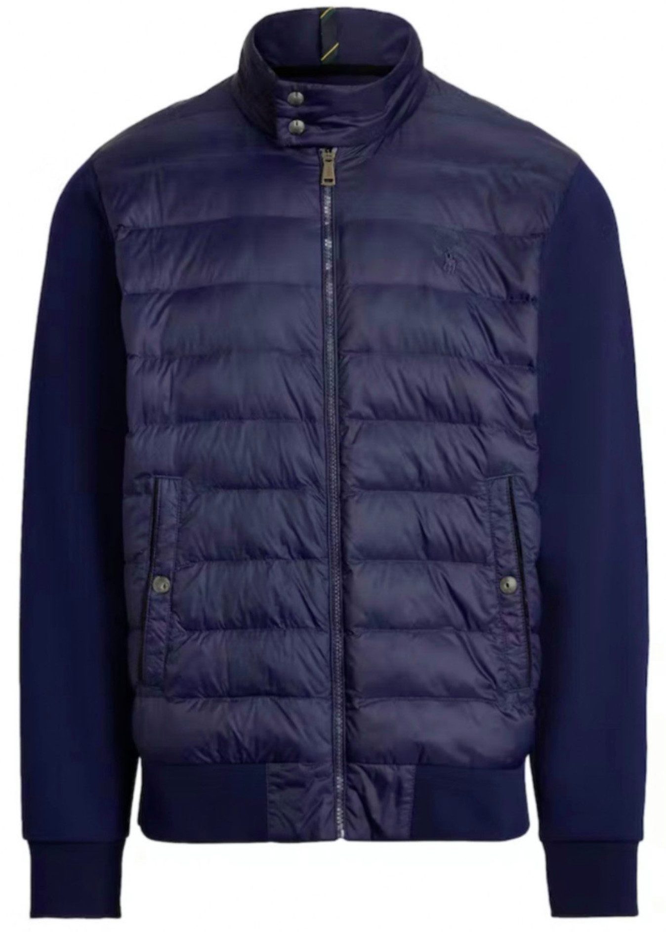 Polo Ralph Lauren Steppjacke Herren Gesteppte Jacke Blouson Bomber Gestepptes Vorderteil Isolierung mit Doppelstrick