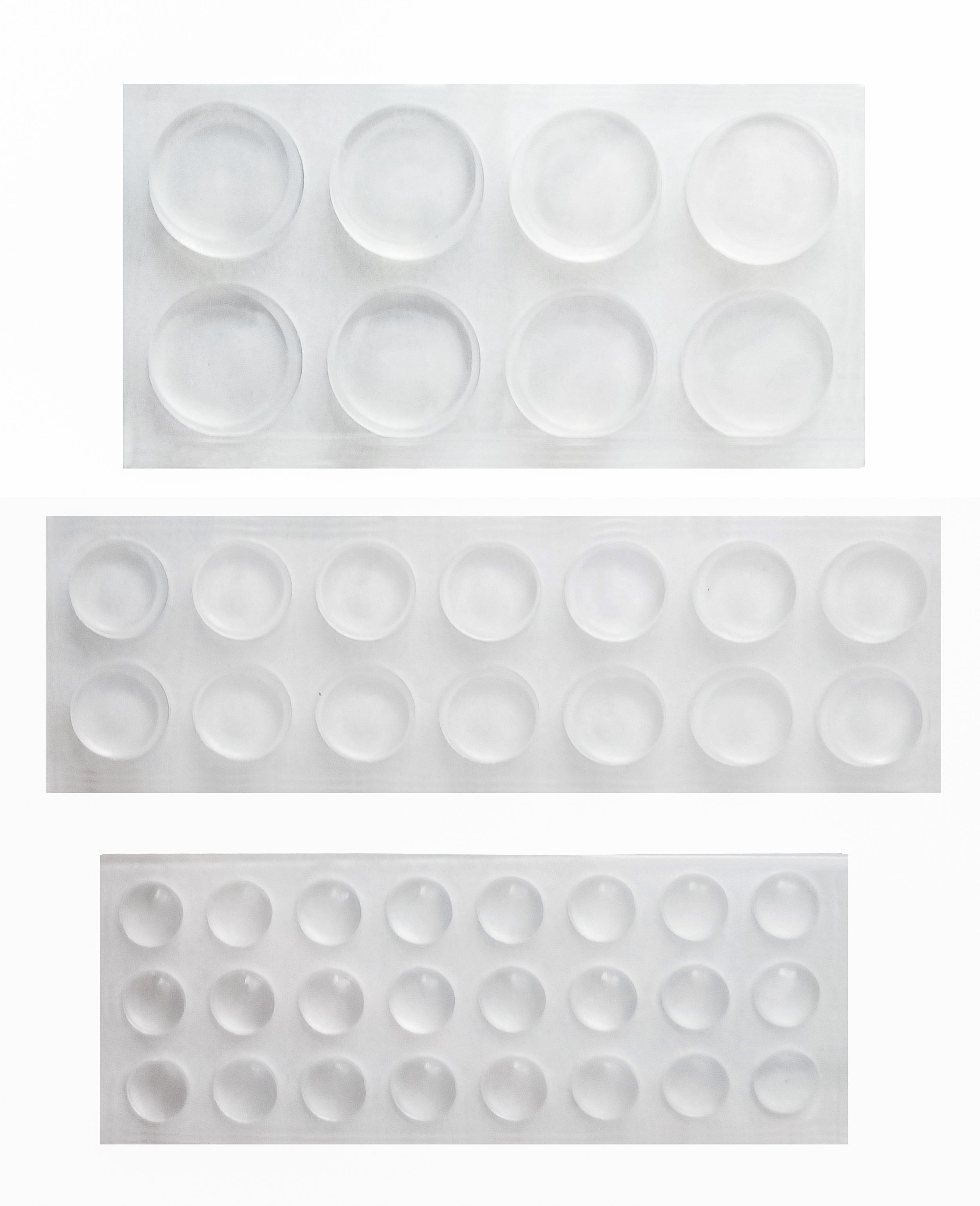 Reinex Anschlagpuffer 46x SCHUTZPUFFER Ø 8/12/18,8mm selbstklebend Glasklar günstig online kaufen