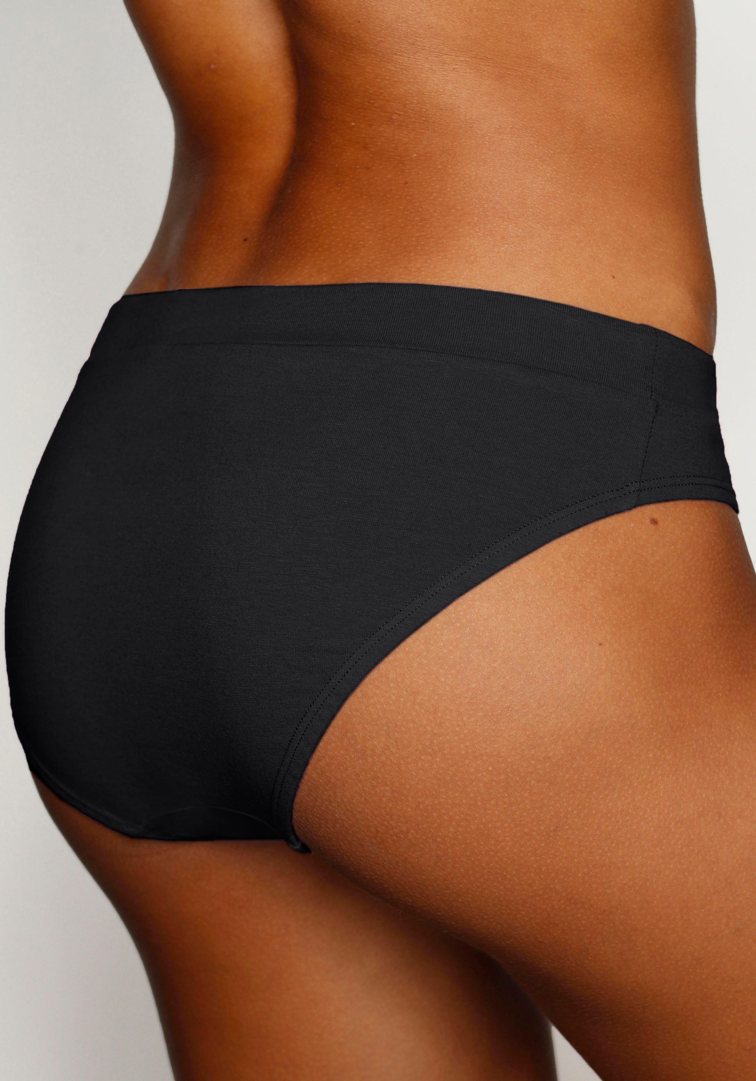 Vivance by Lascana Jazz-Pants Slips (5er-Pack) mit breitem Bündchen ohne zusätzliches Gummi