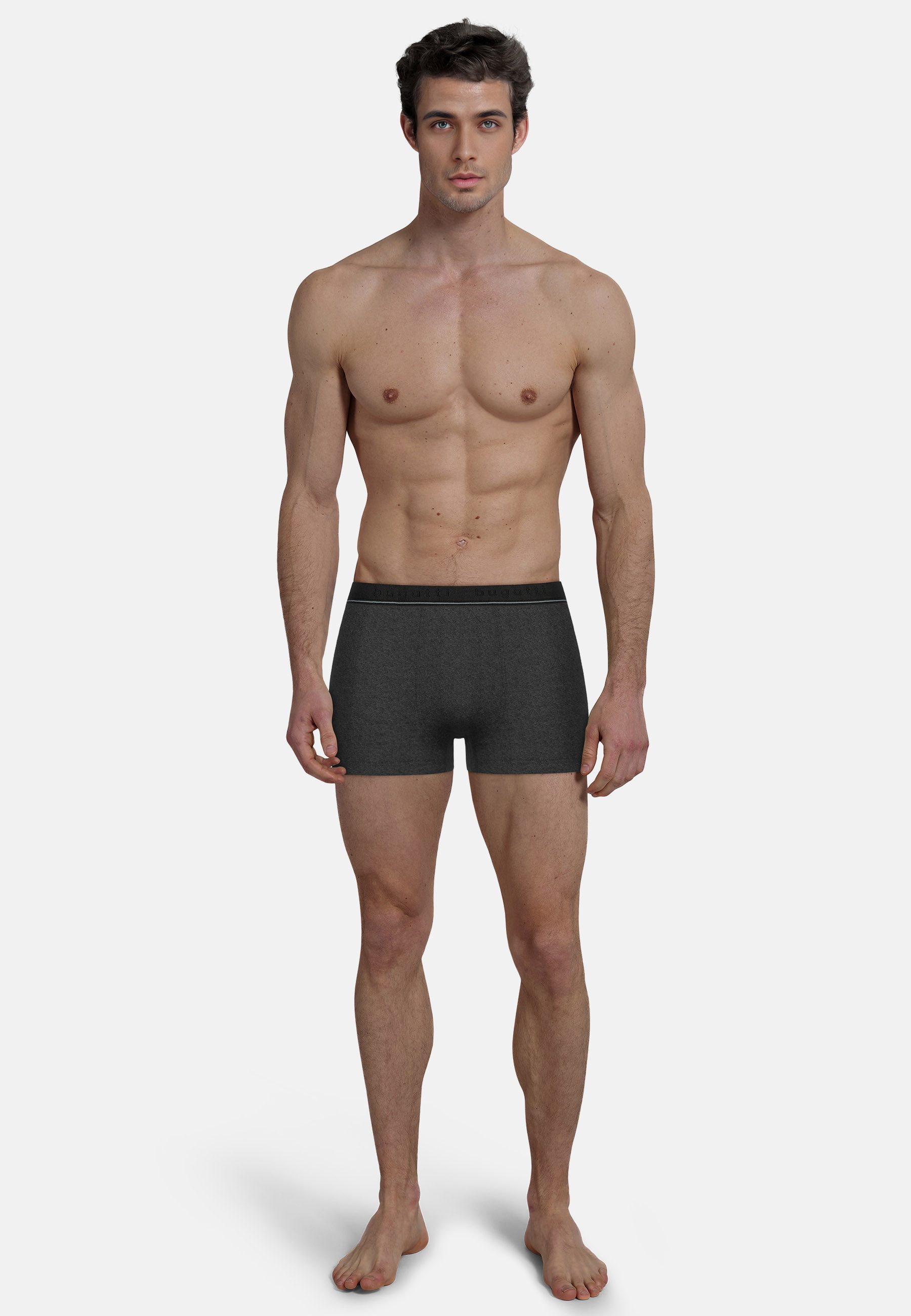 bugatti Boxershorts BUGATTI Herren Pants schwarz günstig online kaufen