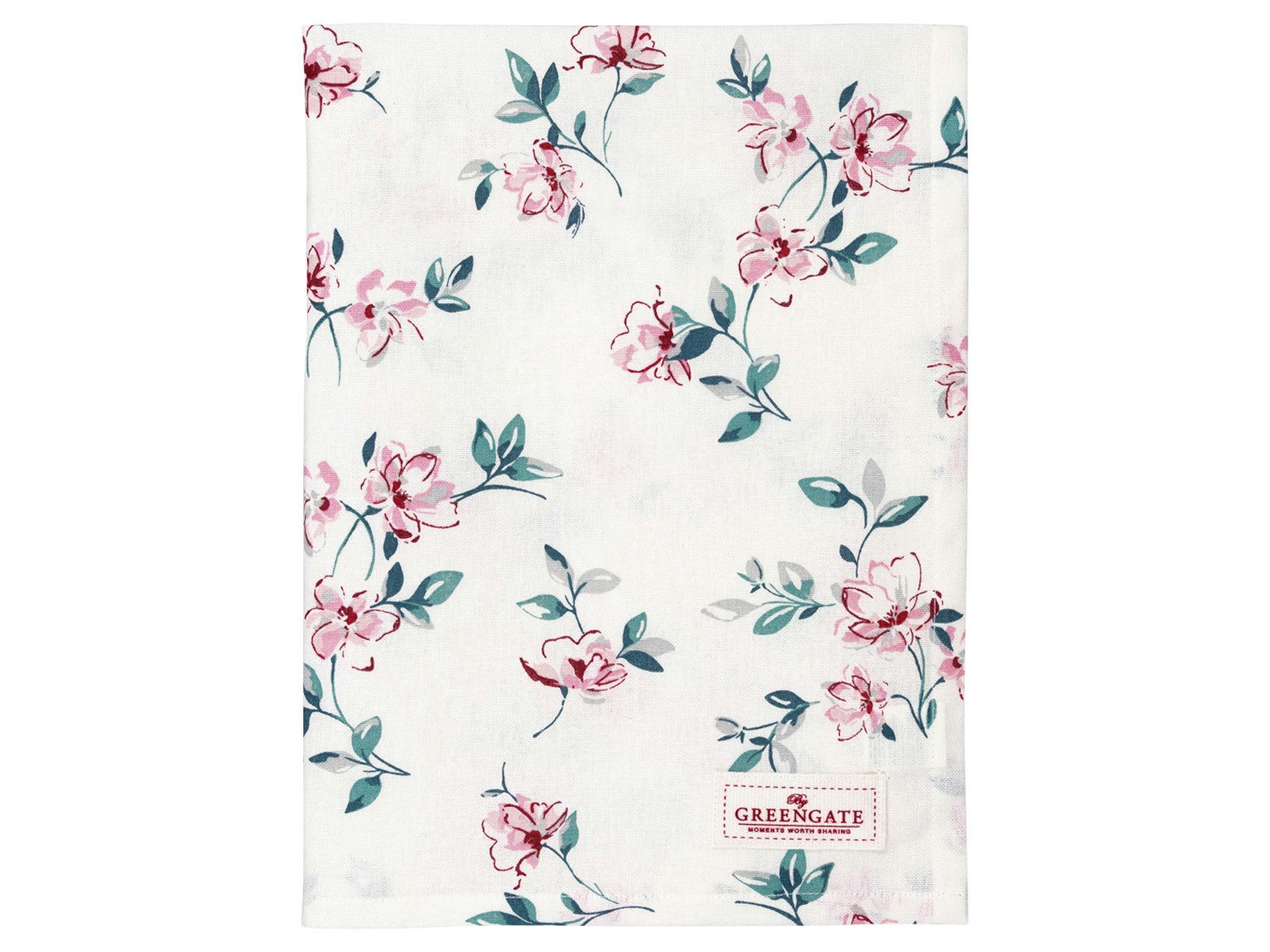 Greengate Geschirrtuch Clair Geschirrtuch white 70x50cm günstig online kaufen