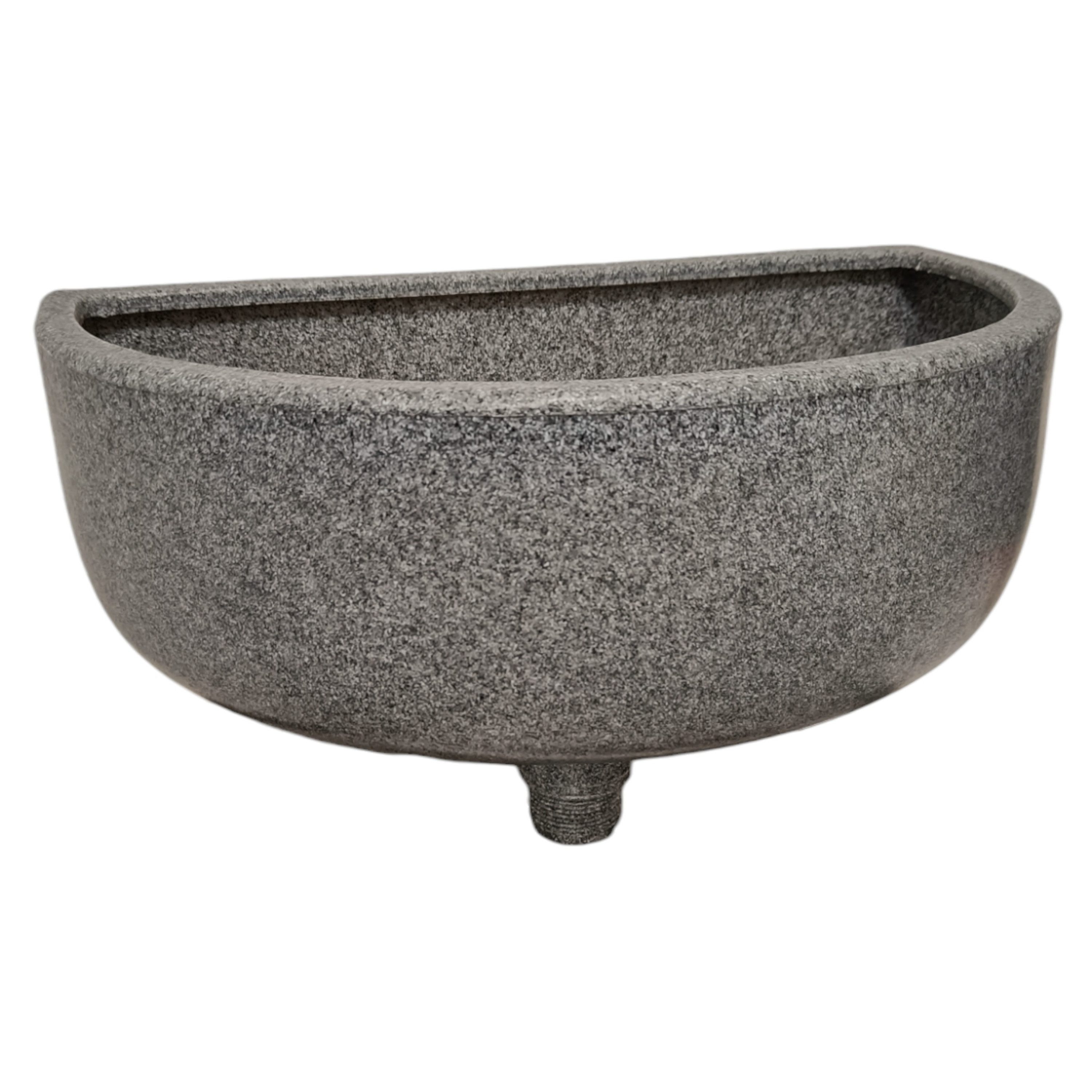 VARILE Waschbecken Ausgussbecken aus Kunststoff mit Zubehör günstig online kaufen