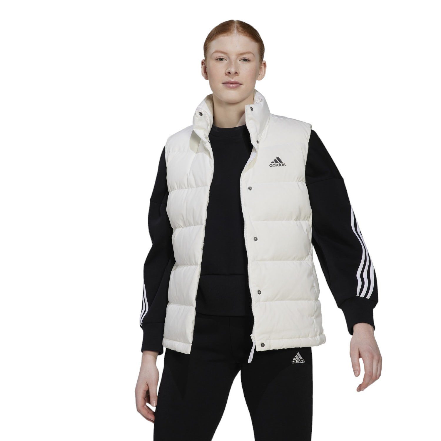 adidas Performance Daunenweste Helionic (100% rec. Polyester) weiss Damen günstig online kaufen