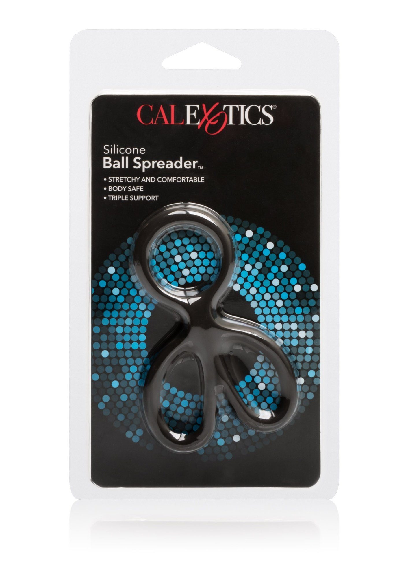 schwarz aus Penisring Calexotics Hodenring - Silikon Ballstretcher
