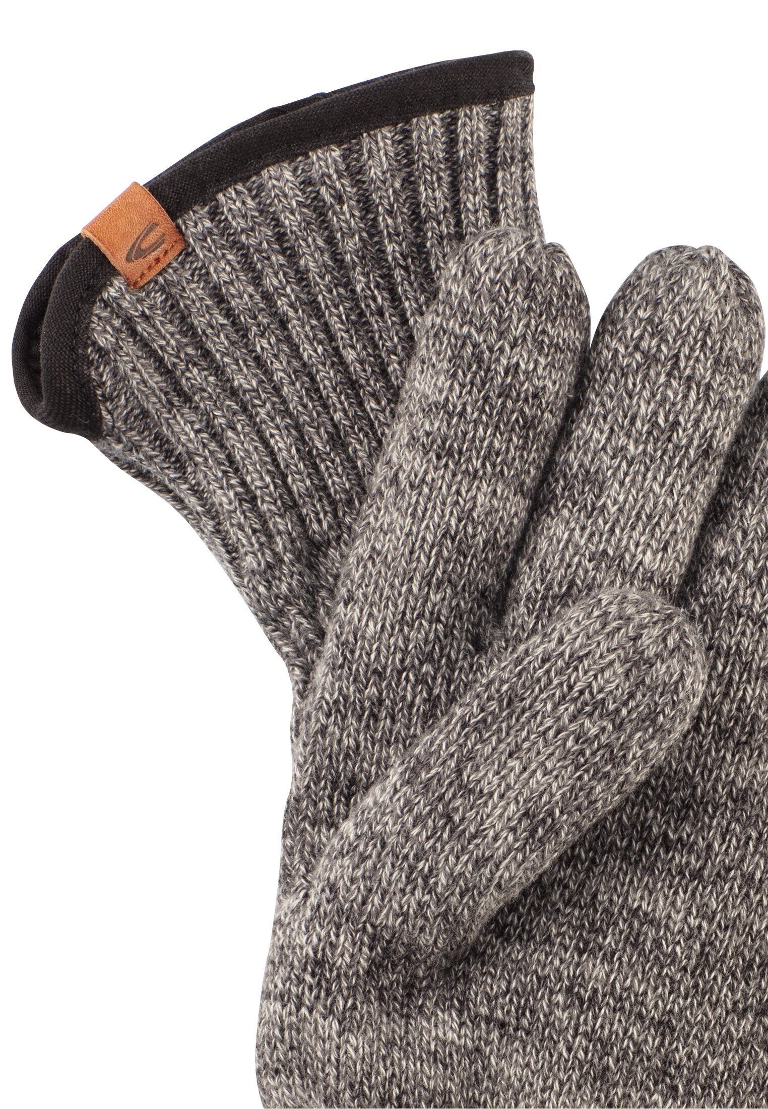 camel active Strickhandschuhe mit warmen Futter