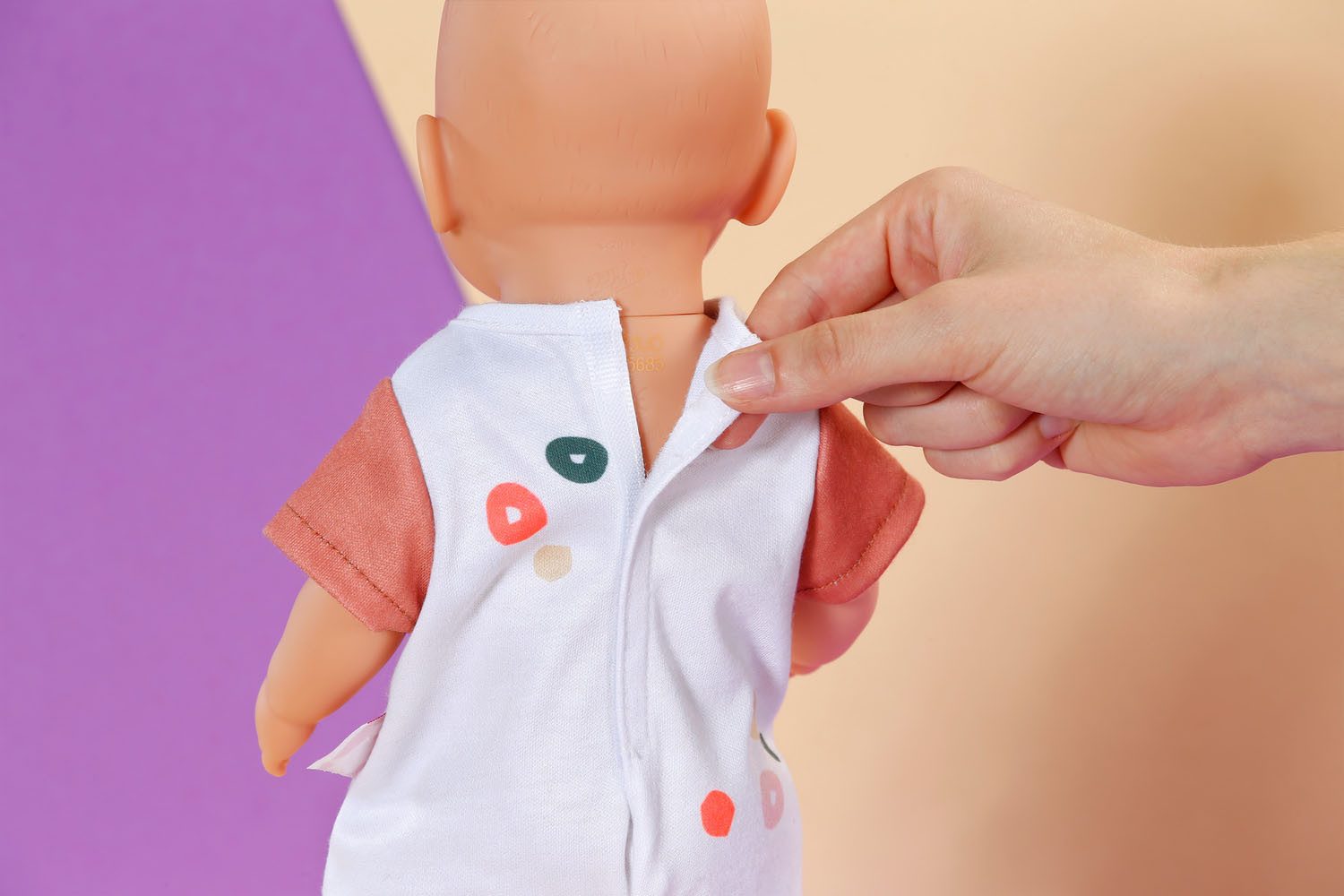 Baby Born Puppenkleidung Strampler Dschungel, 36 cm, mit Kleiderbügel