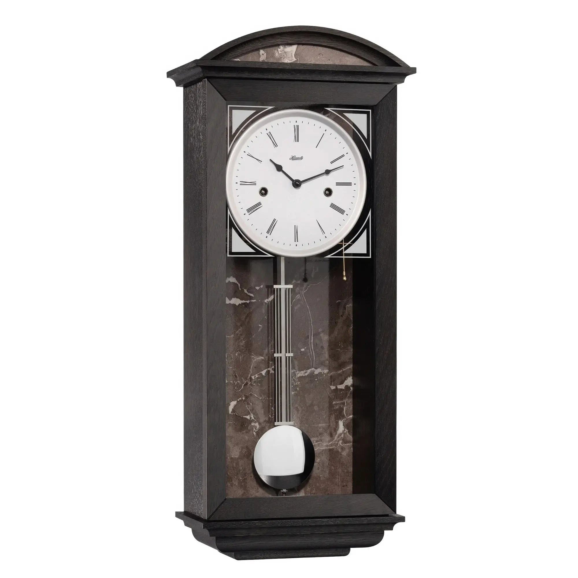 Hermle Wanduhr Hermle Wanduhr 64x27,5x15 cm Eiche/Anthrazit
