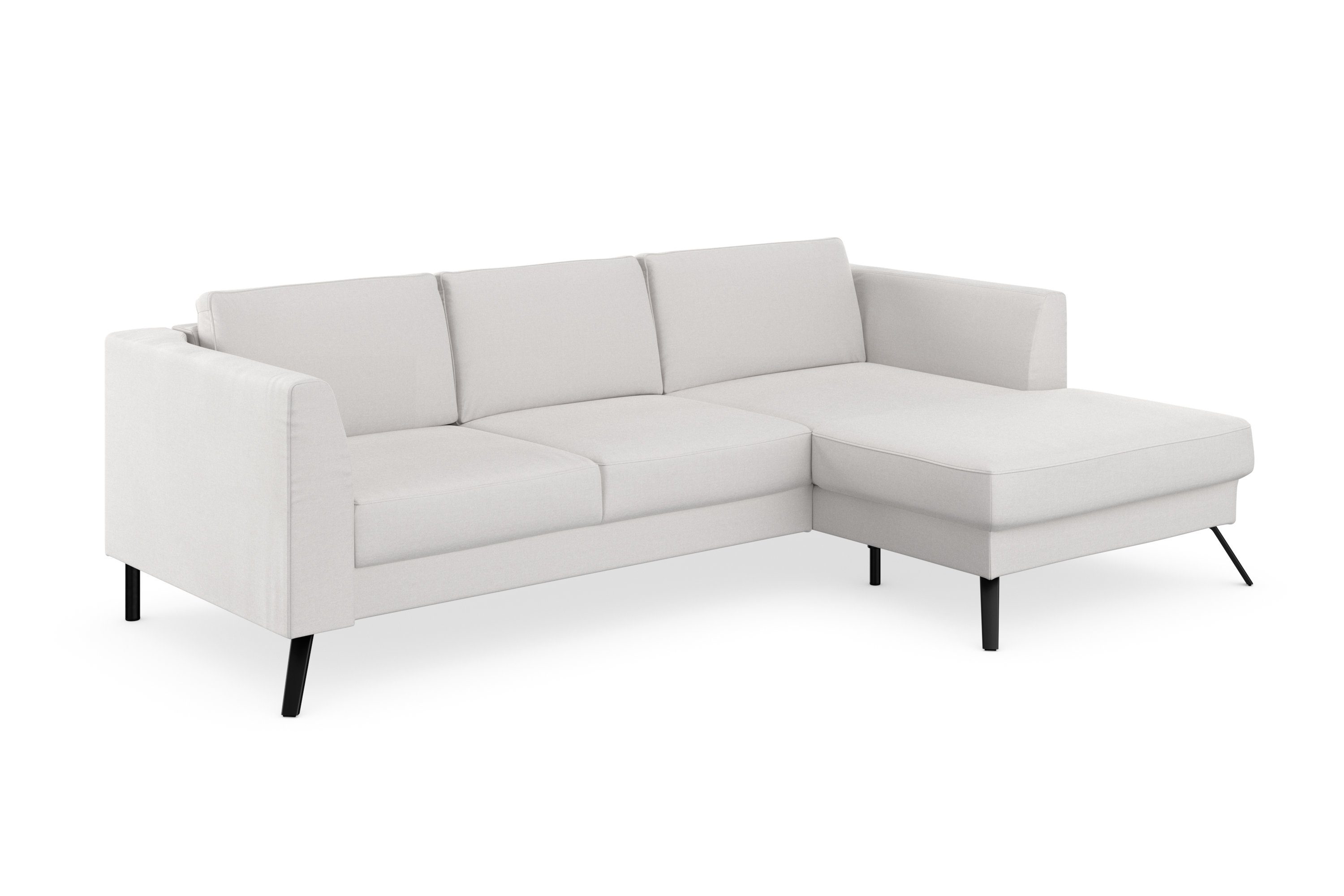 sit&more Ecksofa und mit Sitztiefenverstellung Lindholm, Federkern