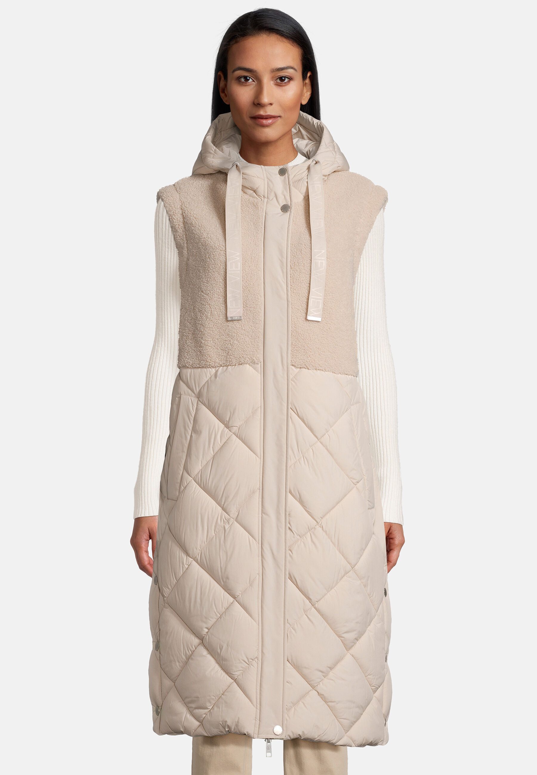 New View Steppweste Tabea mit 2-Wege-Reißverschluss günstig online kaufen