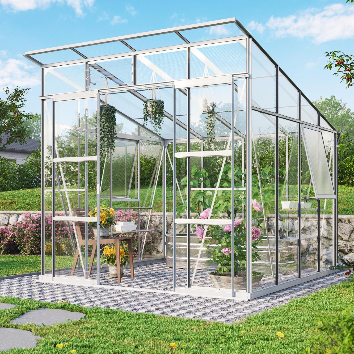 Vitavia Gewächshaus PER02522, 3,00 mm W...