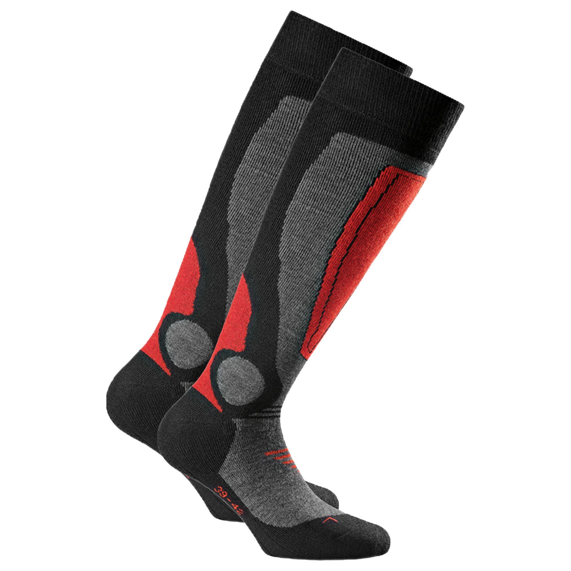 Sportsocken Unisex Socken 2er Pack Wolle Basic Ski