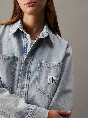 Calvin Klein Jeans Jeanshemd DAD DENIM SHIRT mit Logopatch