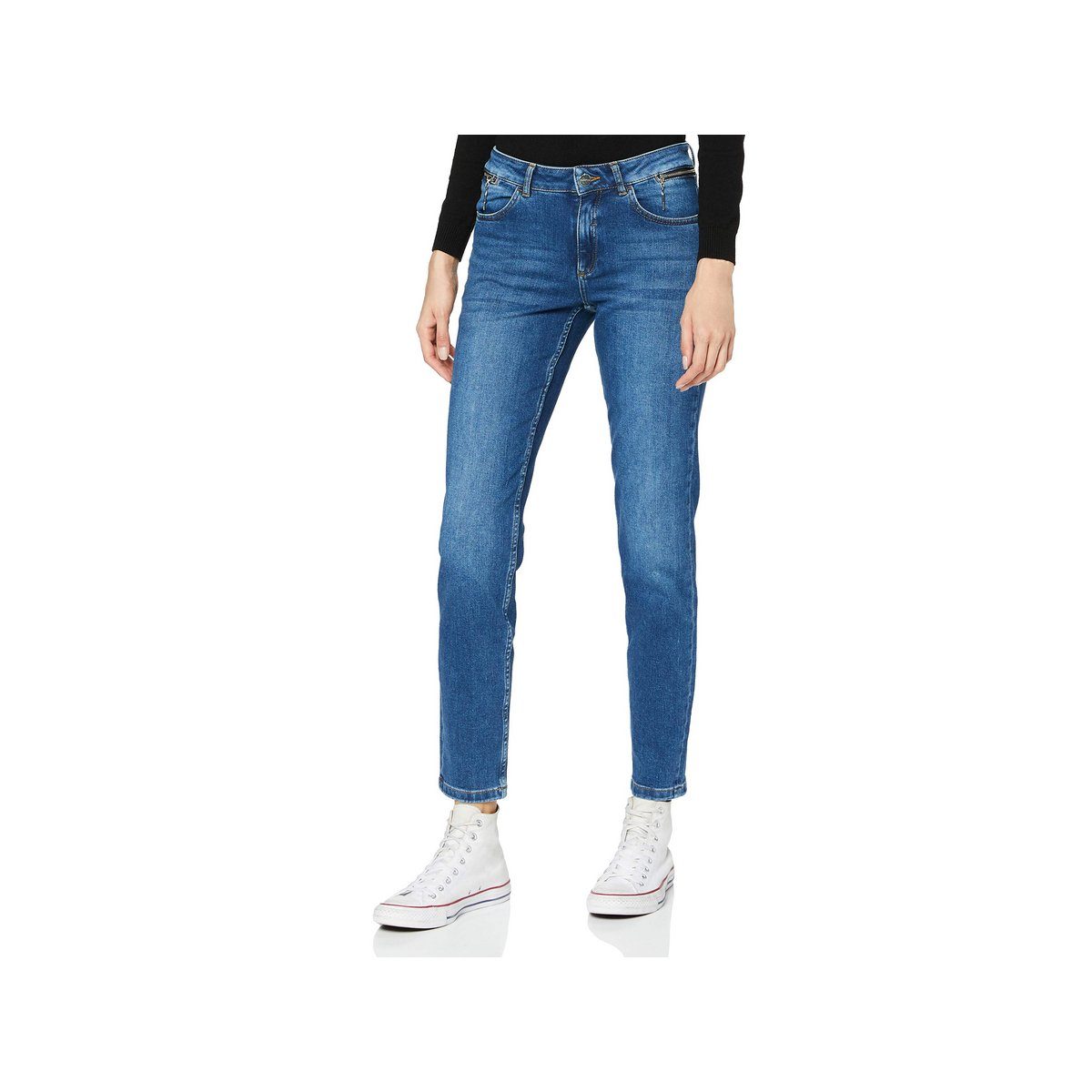 Comma Slim-fit-Jeans blau (1-tlg) | Slim-Fit Jeans