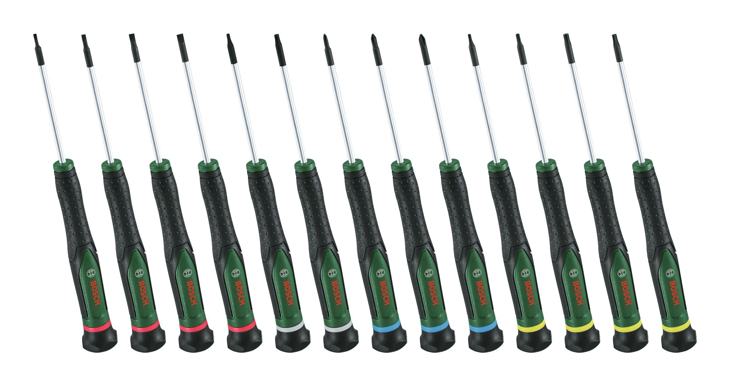 BOSCH Schraubendreher, (13 Teile), Handwerkzeug Präzisionsschraubendreher-Set, 13-teilig