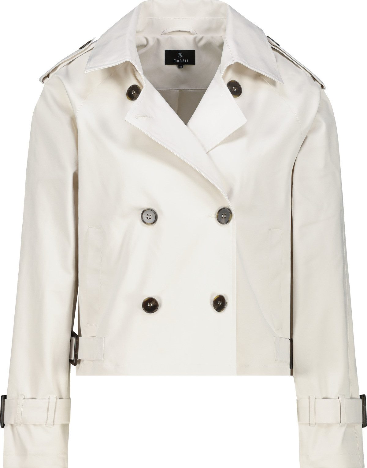 Outdoorjacke Kurzer Trenchcoat - Gerade
