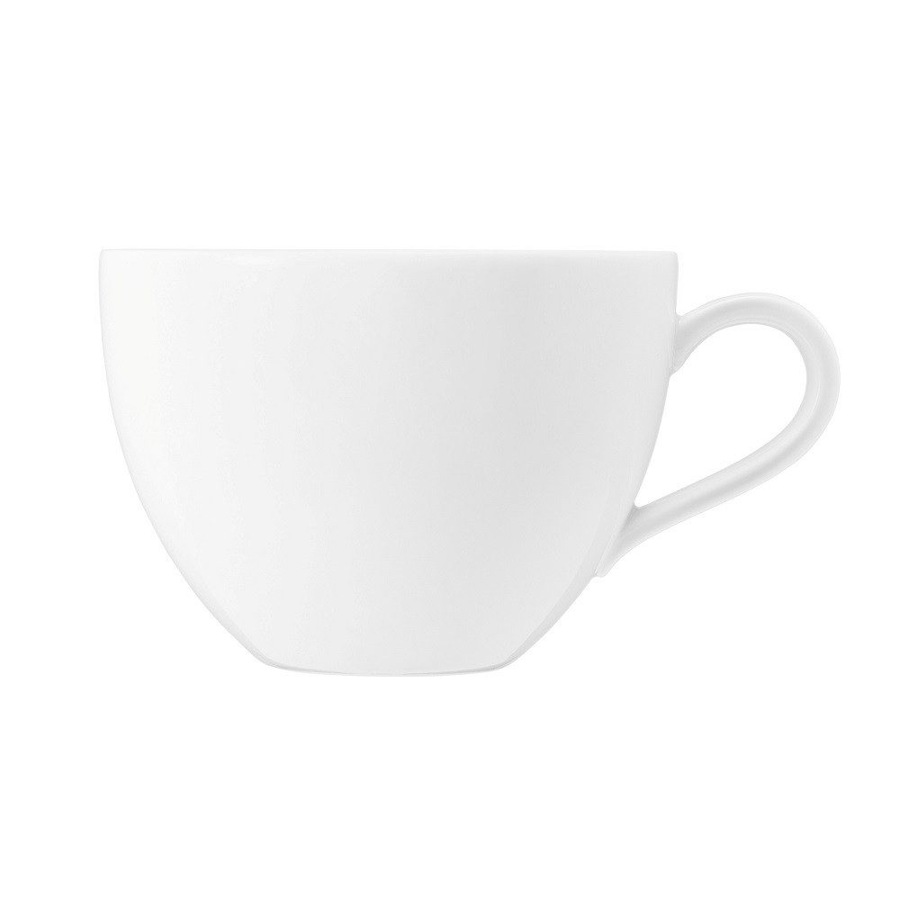 Seltmann Weiden Becher Seltmann Weiden Beat weiß Milchkaffeeobertasse 0,35 l, Porzellan