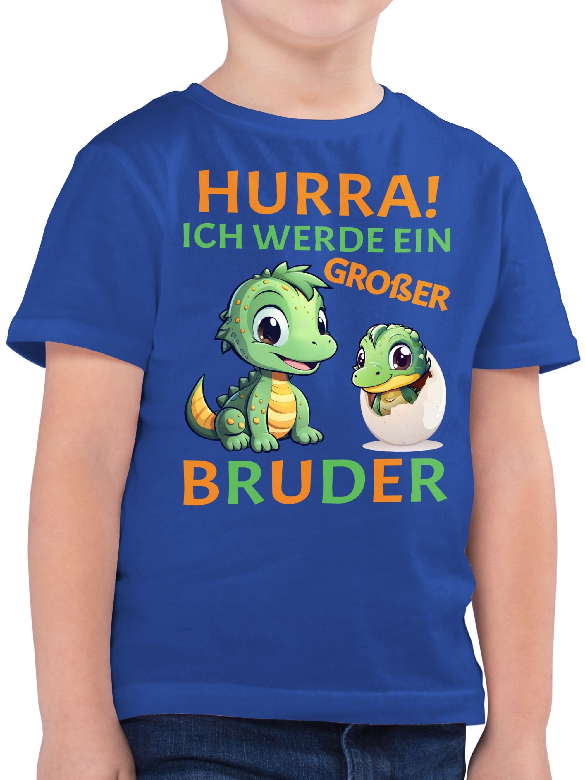 T-Shirt Hurra endlich großer Bruder - Ich werde großer Bruder - Ich bin großer