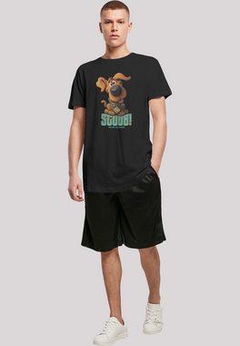 F4NT4STIC Kurzarmshirt F4NT4STIC Herren Scooby Doo Puppy Scooby with Shaped Long Tee (1-tlg)