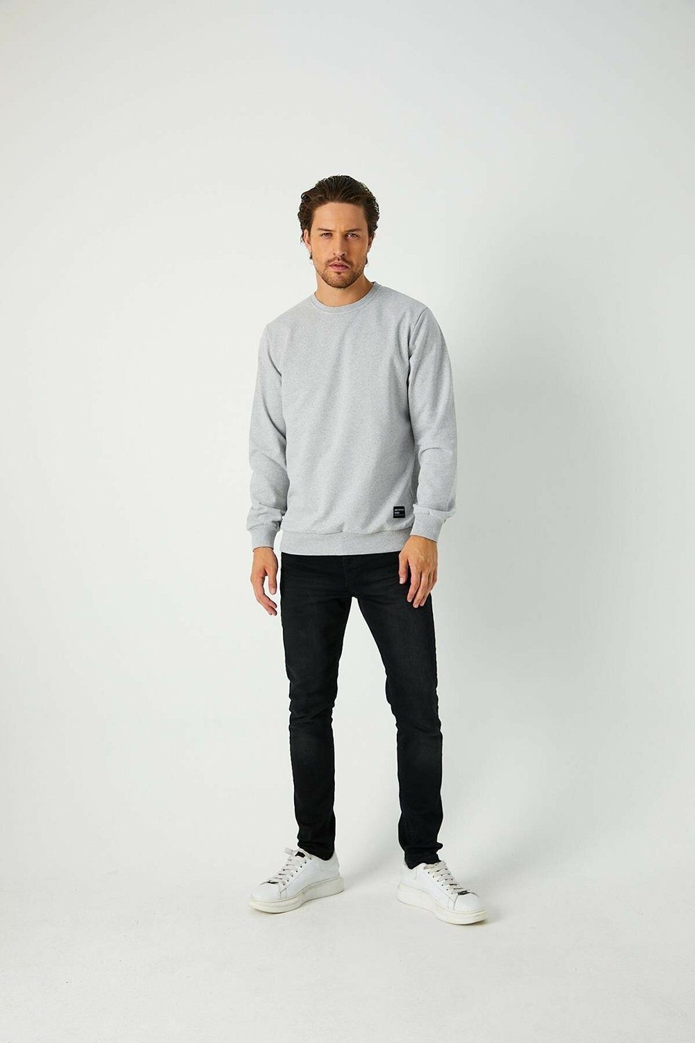 COMEOR Sweatshirt Herren Pullover bequeme Sweater (1-tlg) aus Baumwollmisch günstig online kaufen