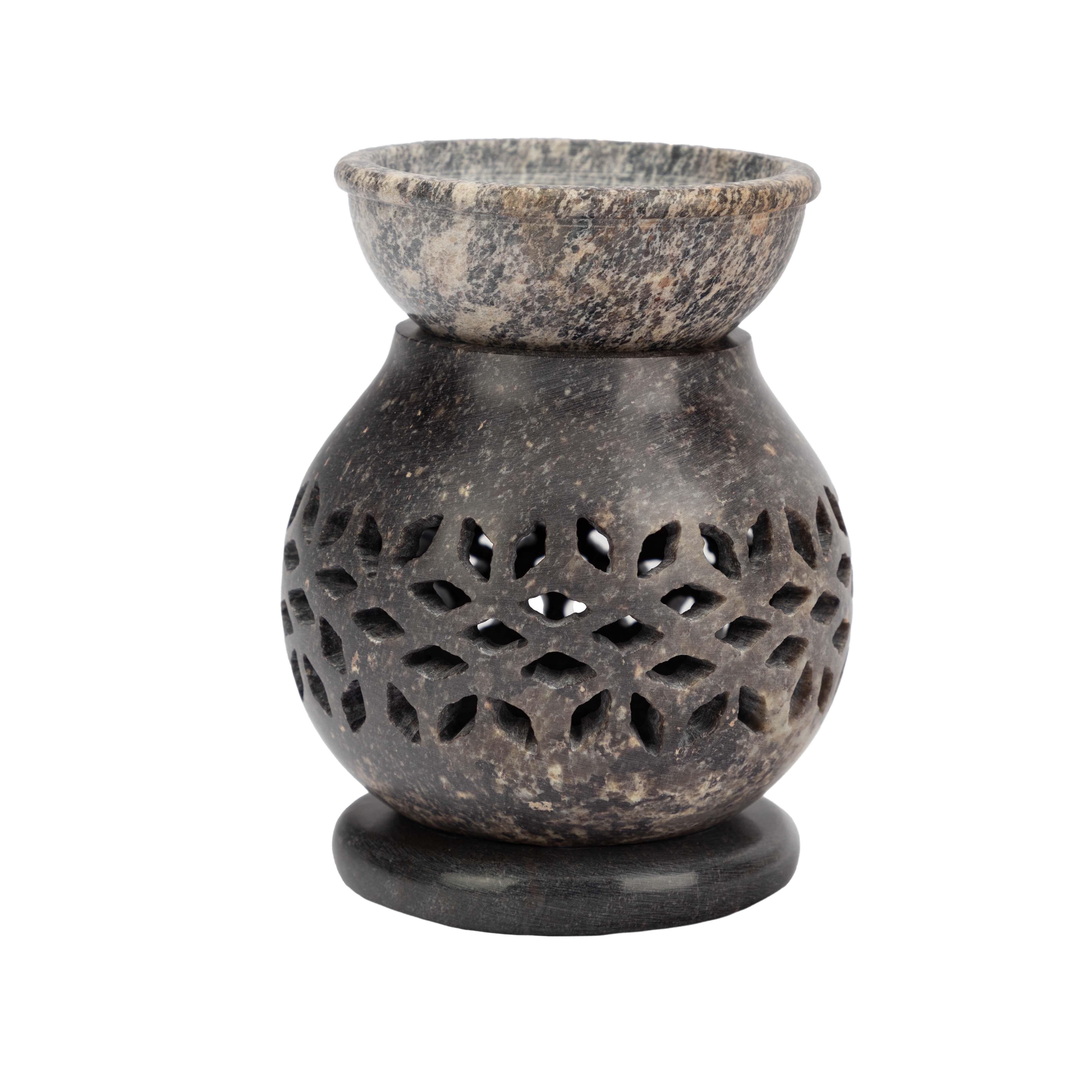 El Puente Duftlampe Duftlampe "Ornament", Handmade, Fair Trade