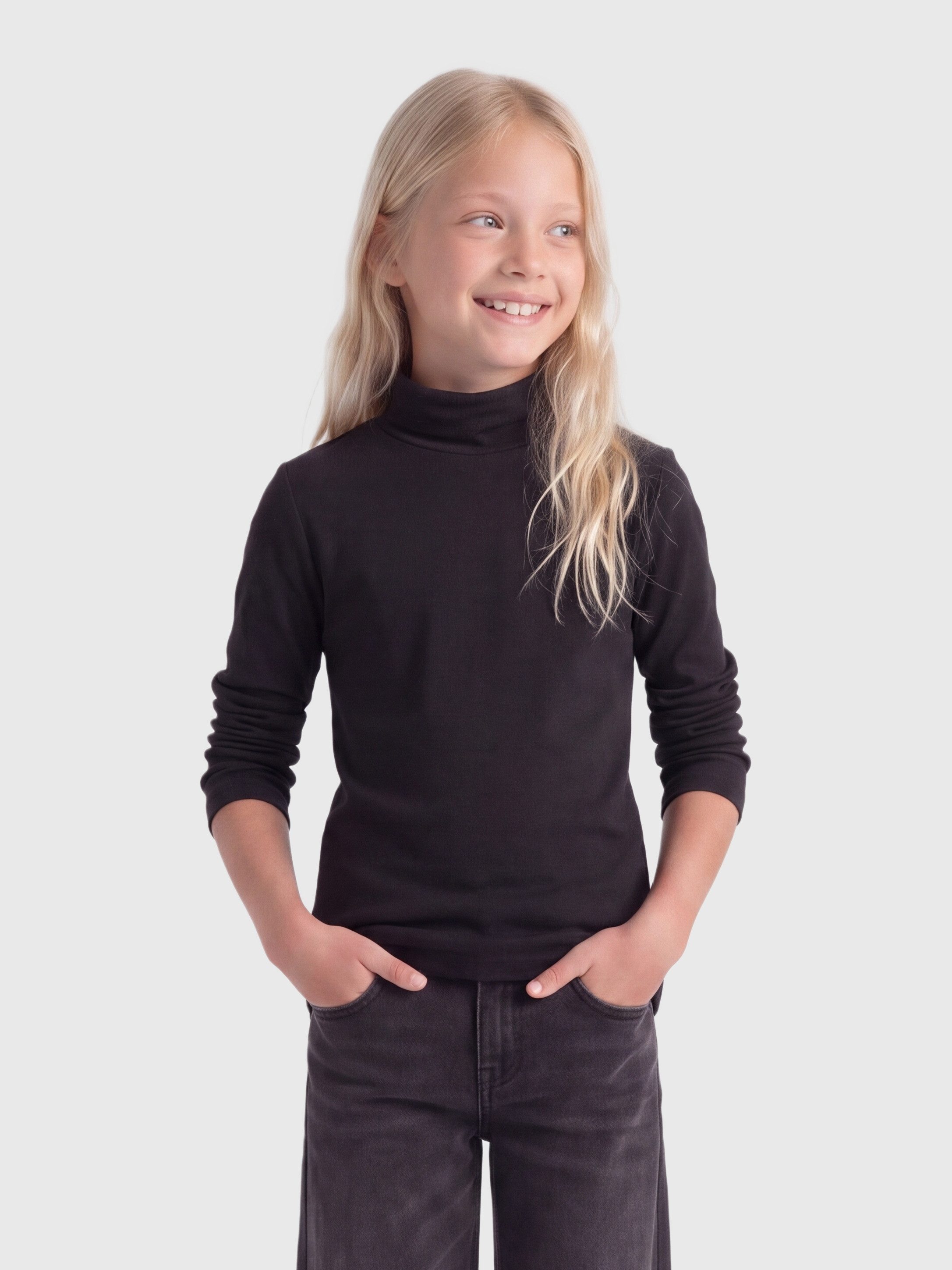KIDS ONLY Rollkragenshirt KOGLELA L/S ROLLNECK TOP 2-PACK JRS (Packung, 2-tlg) Viskosemischung – Bild 2 von 5