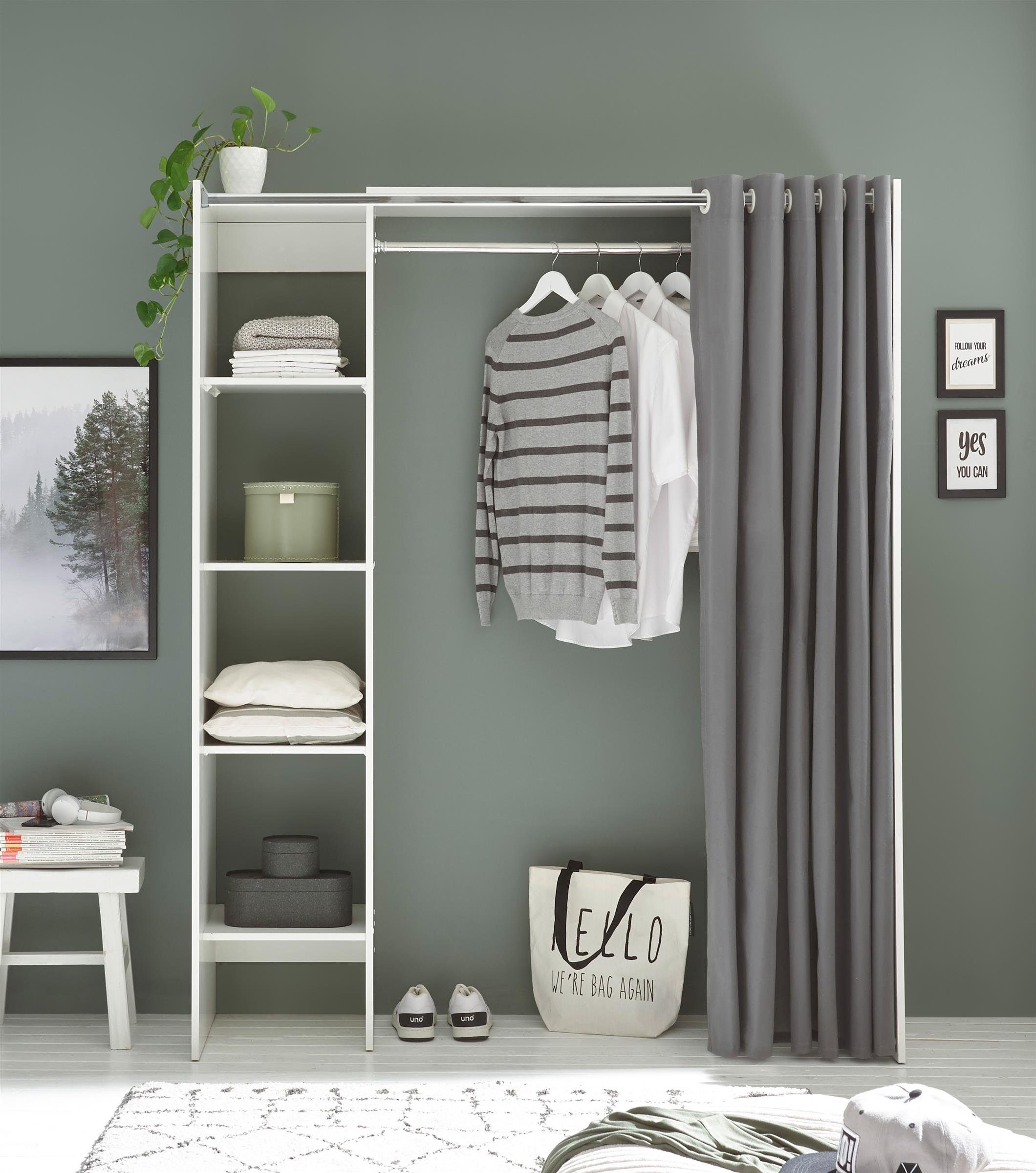 möbelando Kleiderschrank Jill 120 x 195 günstig online kaufen