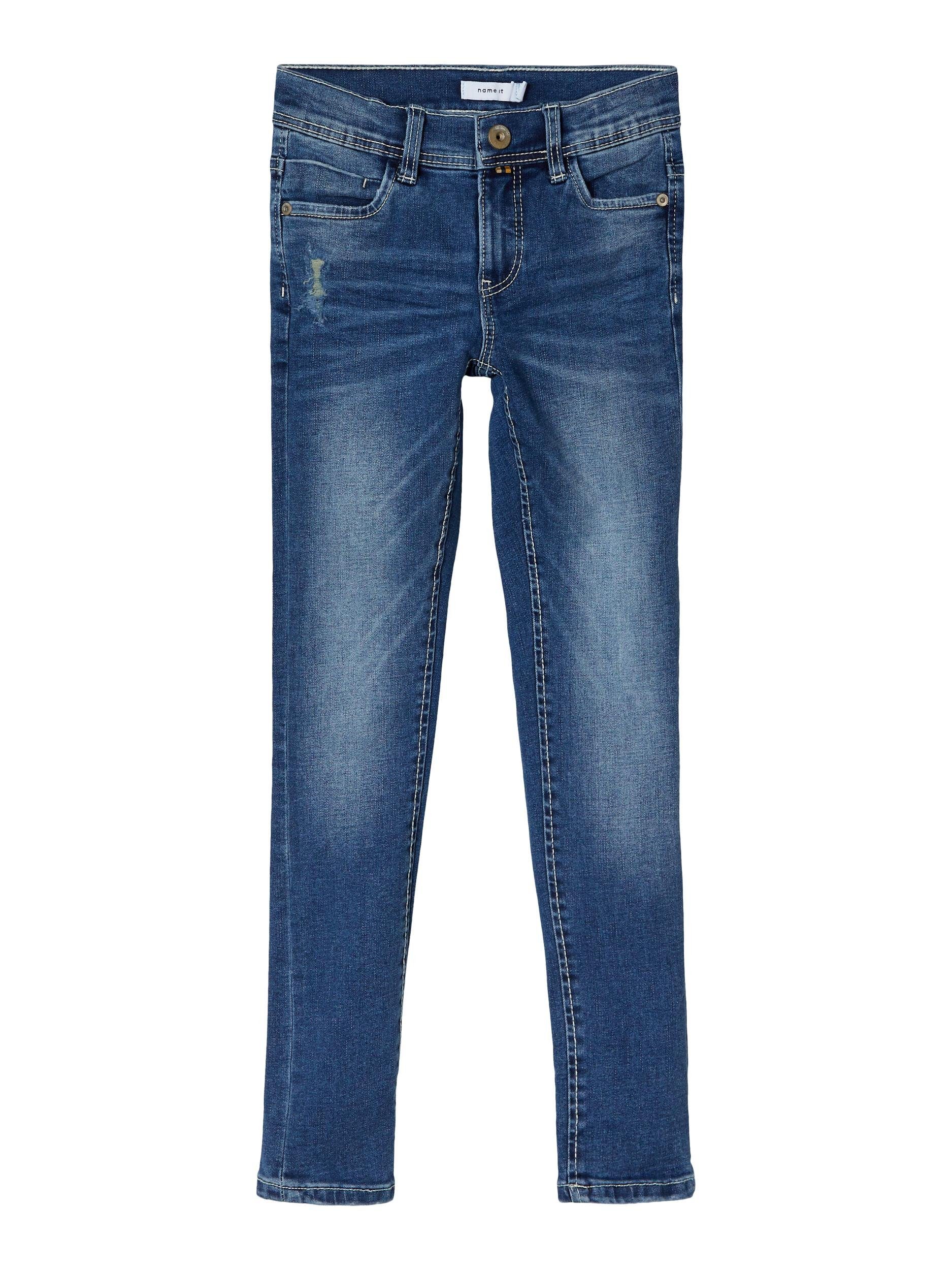 Name It Skinny-fit-Jeans Jungen NKMPETE DNMTOGO 2376 PANT NOOS in Unifarbe