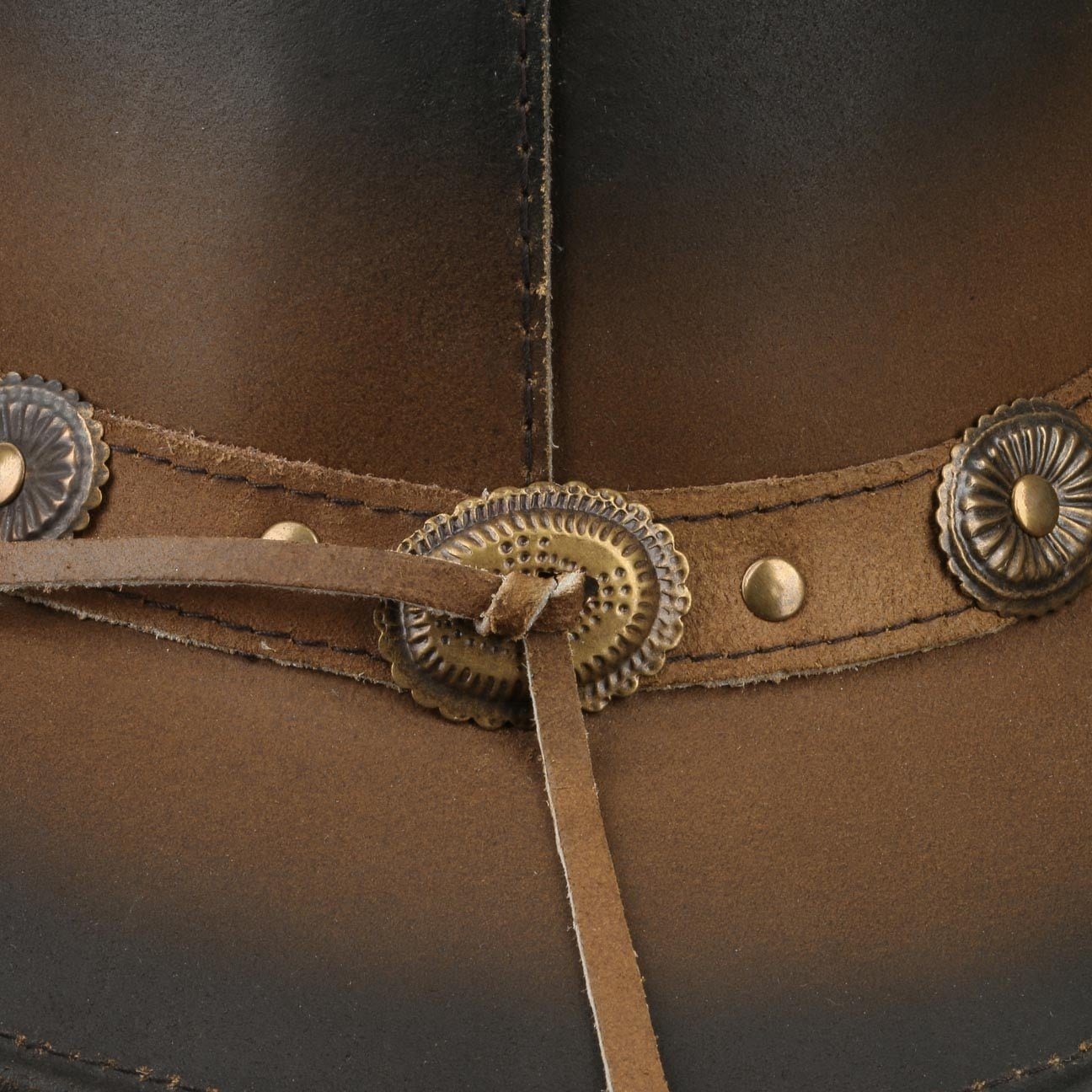 Scippis Cowboyhut (1-St) Lederhut mit Lederband