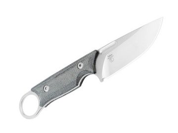 Kizer Universalmesser Kizer Cabox Micarta Black feststehendes Messer mit Scheide, (1 St)