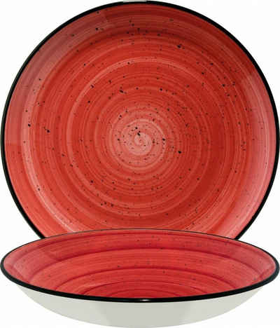 Bonna Суповая тарелка Aura Passion Gourmet rund 20cm 50cl Rot Суповая тарелка, (6 St), APSGRM20CK