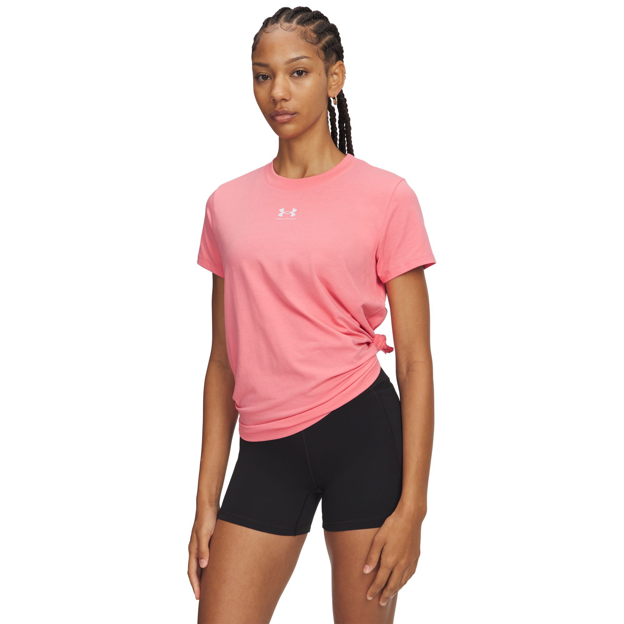 Under Armour® T-Shirt UA RIVAL CORE SS mit Rundhalsausschnitt, Kurzarm-Design, schnelltrocknend