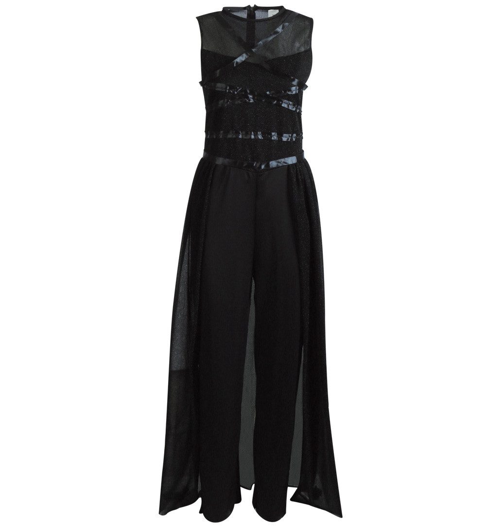 Fries Hexen-Kostüm Jumpsuit Hexe mit angenähtem Tüllrock Halloween Horror K günstig online kaufen