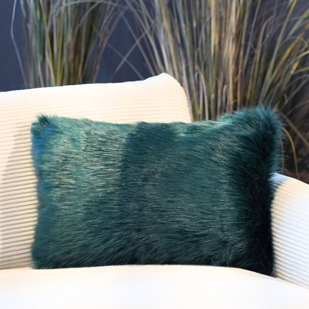 REALLaxx Dekokissen Kenia, 40 x 60 cm, Kissenbezug mit Füllung, Kunstfell, günstig online kaufen