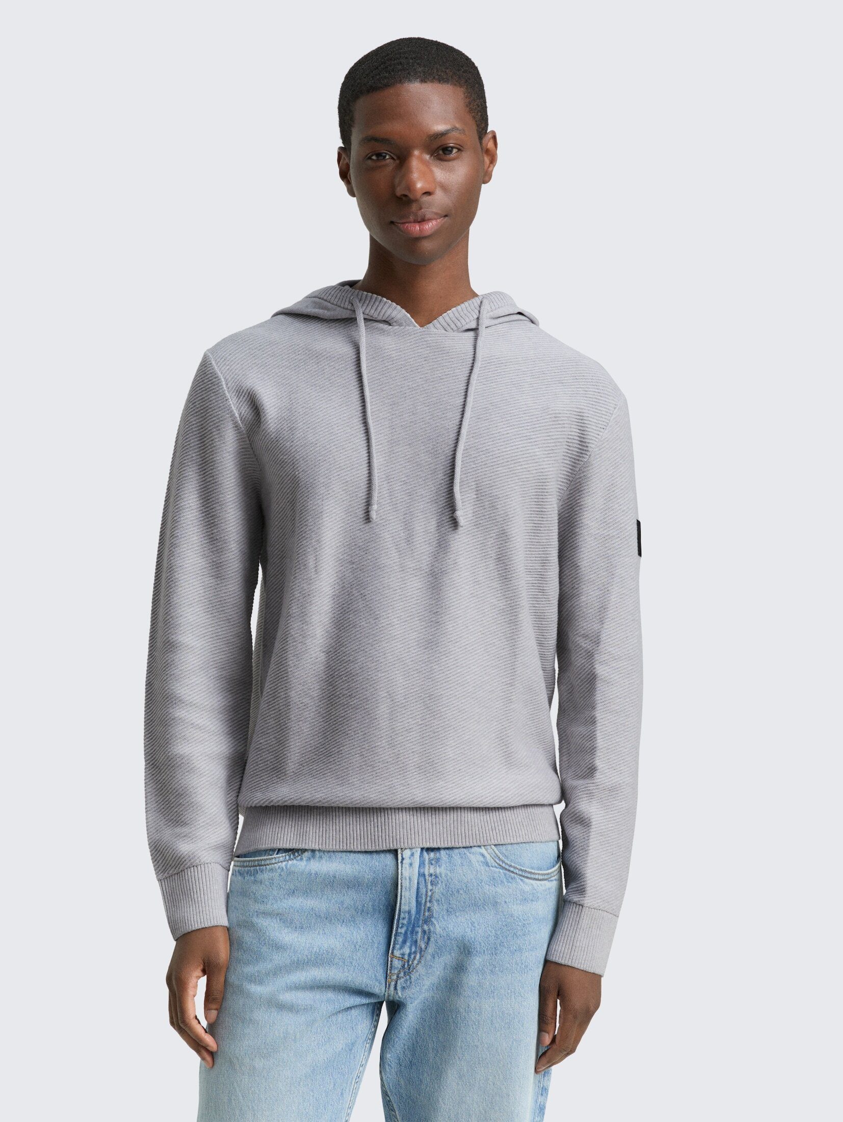 TOM TAILOR Denim Strickpullover Pullover & Strickjacken Strickpullover mit Kapuze