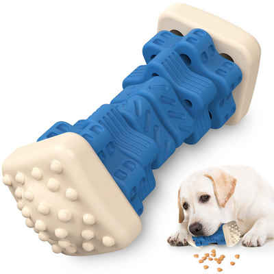YI Spielknochen Hundespielzeug für aggressive Kauer, Hunde-Puzzle-Spielzeug