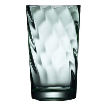 LYNGBY-GLAS Longdrinkglas Vienna Grün, Glas, 4er Set
