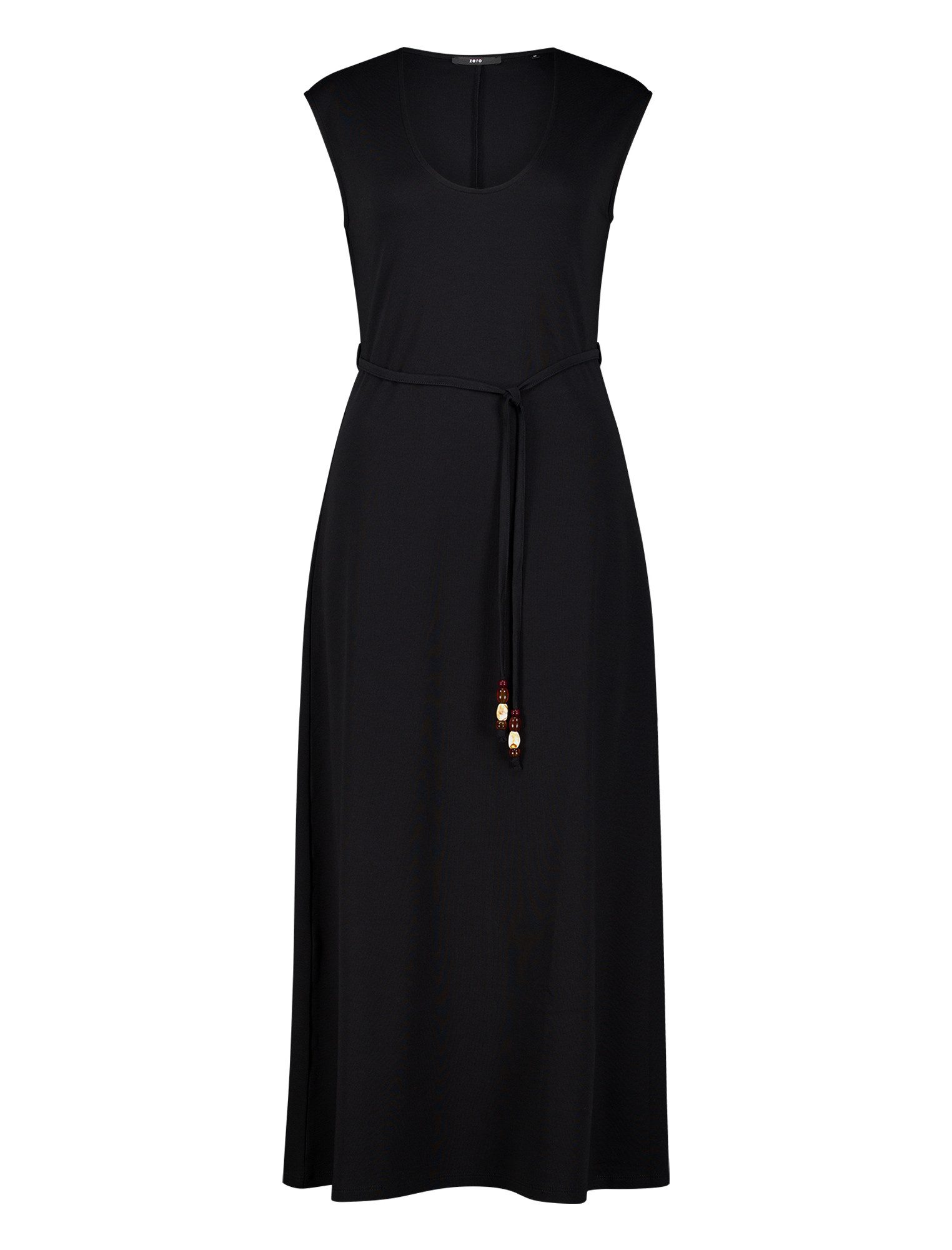 Zero Maxikleid Damen mit Gürtel Material