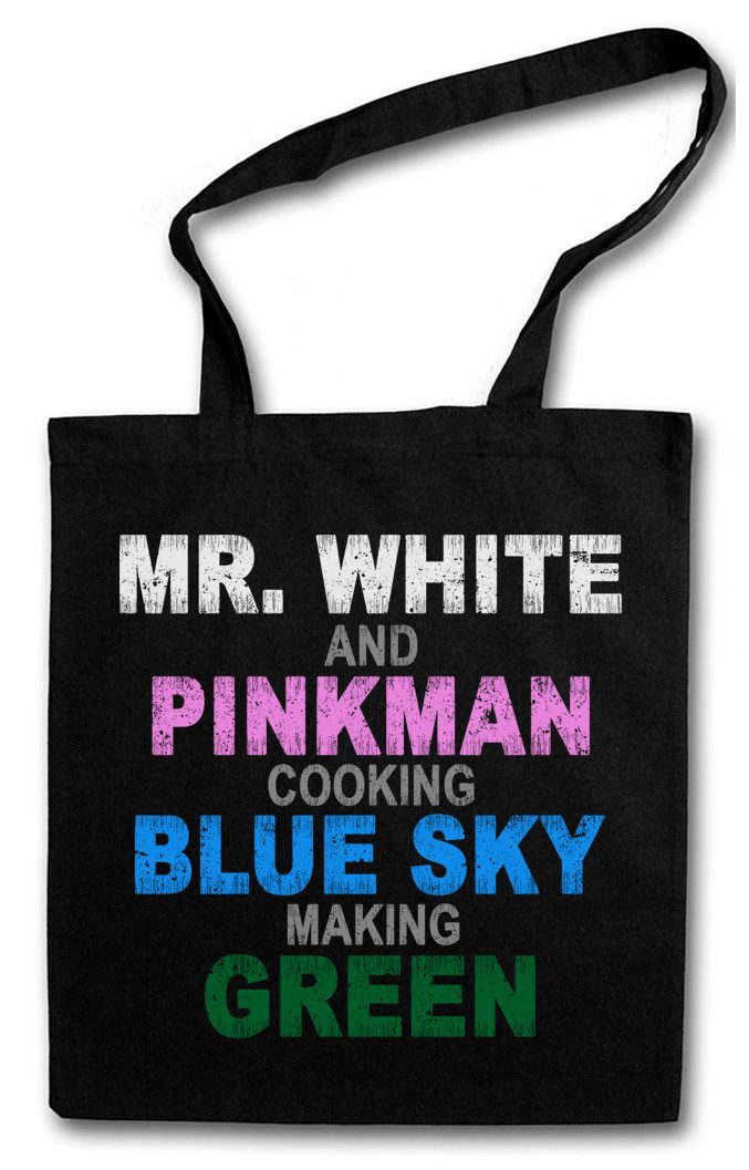 Beuteltasche Mr. White & Pinkman Cooking Stofftasche Walter Breaking Ehrmantraut