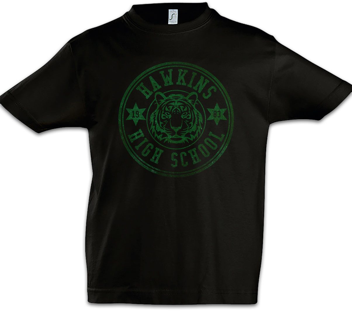 Print-Shirt Upside High School Kinder T-Shirt Eleven Down Things 80s Eighties