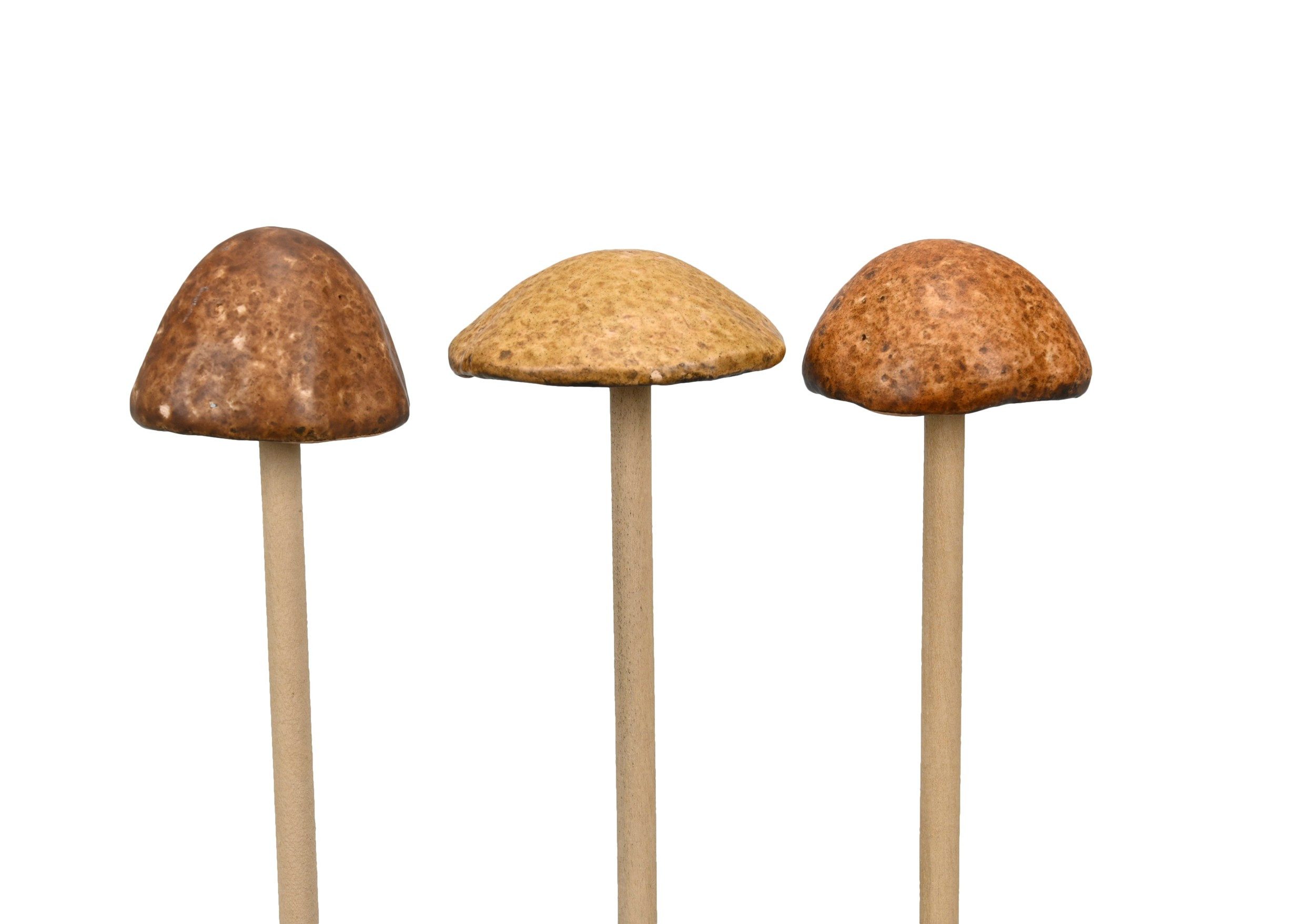 finehomegarden Dekofigur Pilz Steinzeug Stecker 3fach günstig online kaufen