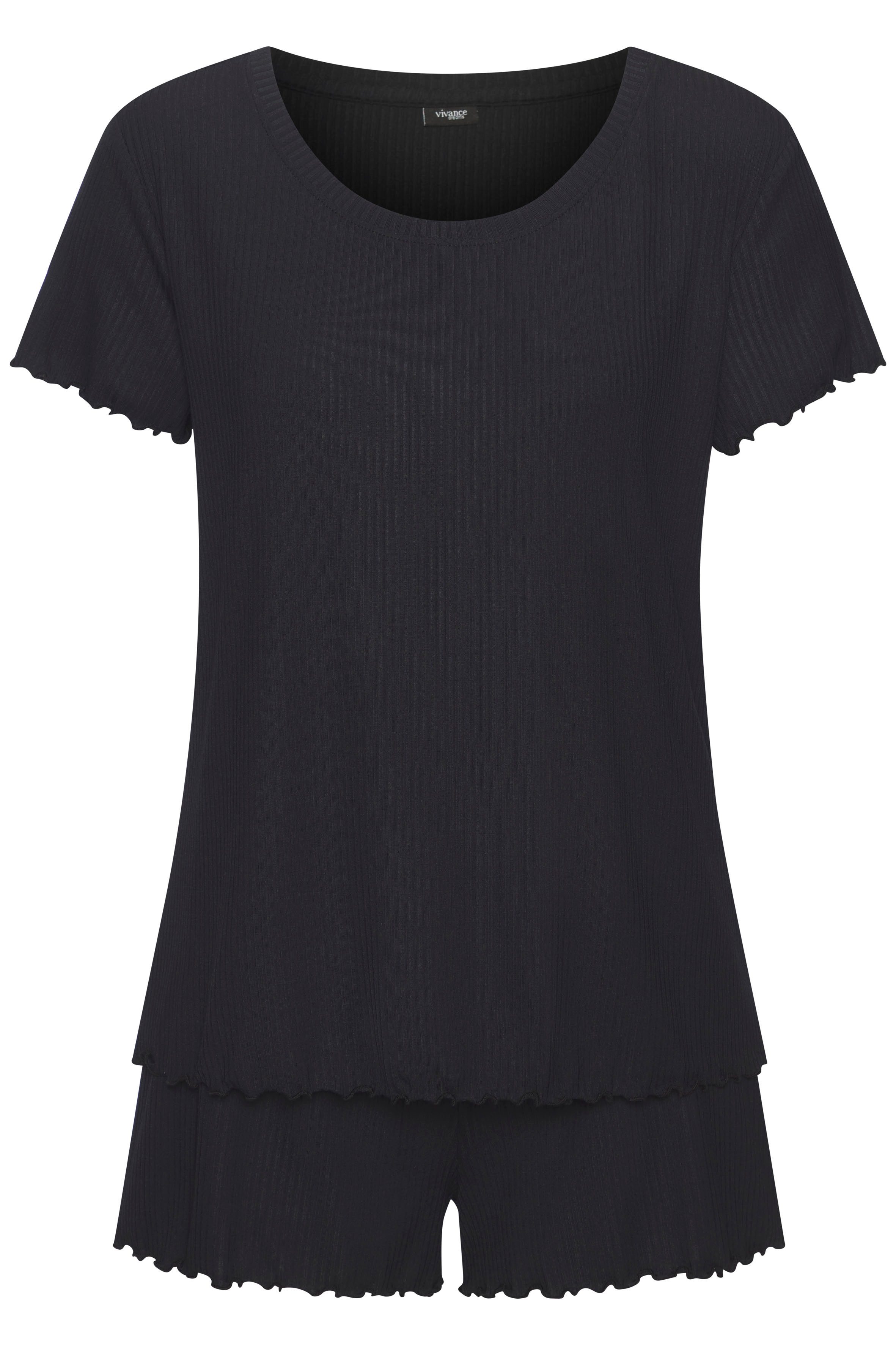 Vivance Dreams Shorty (2 tlg) mit süßem Babylock-Saum. € 34,99