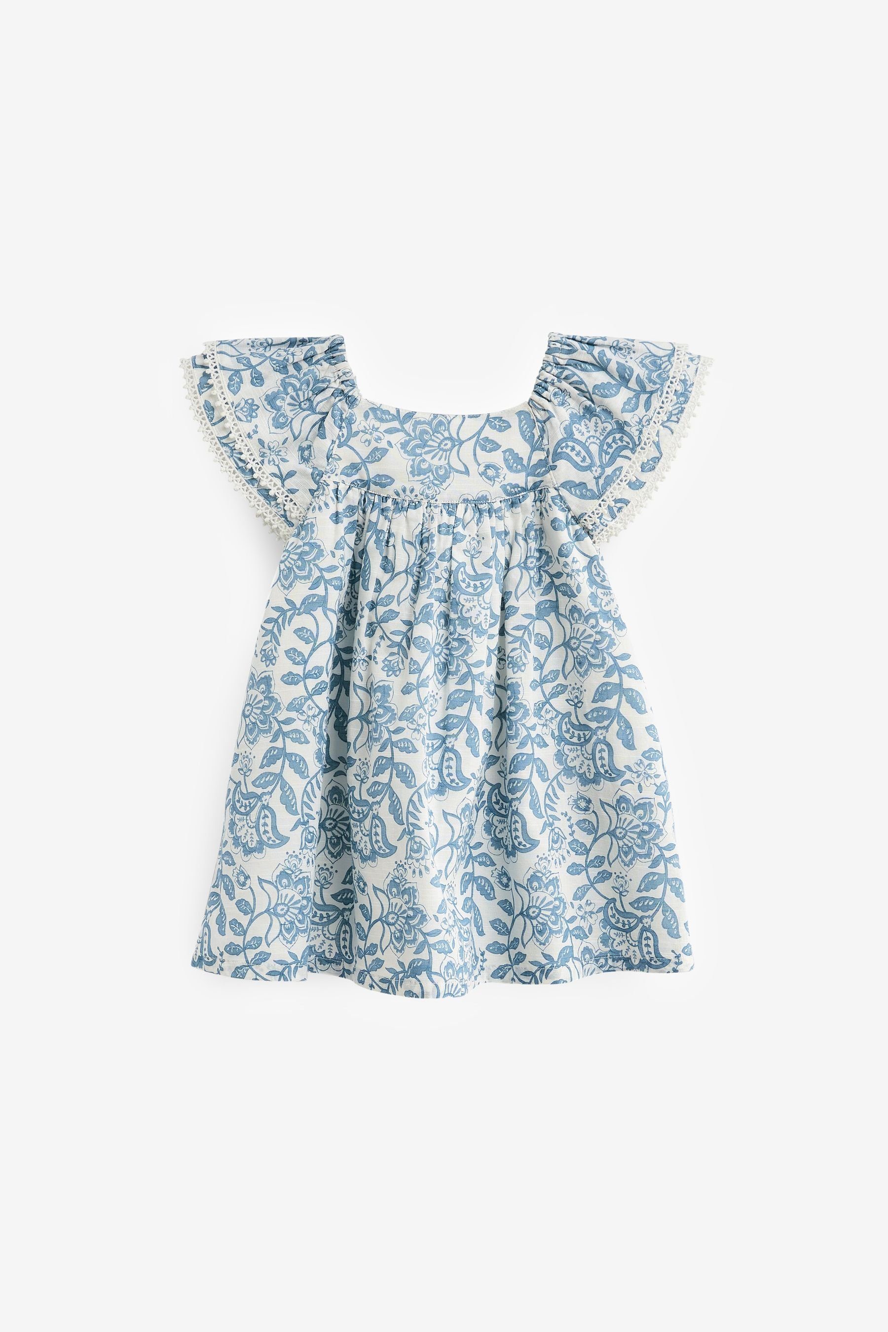 Next Druckkleid Bedrucktes Babykleid aus Webstoff (1-tlg)