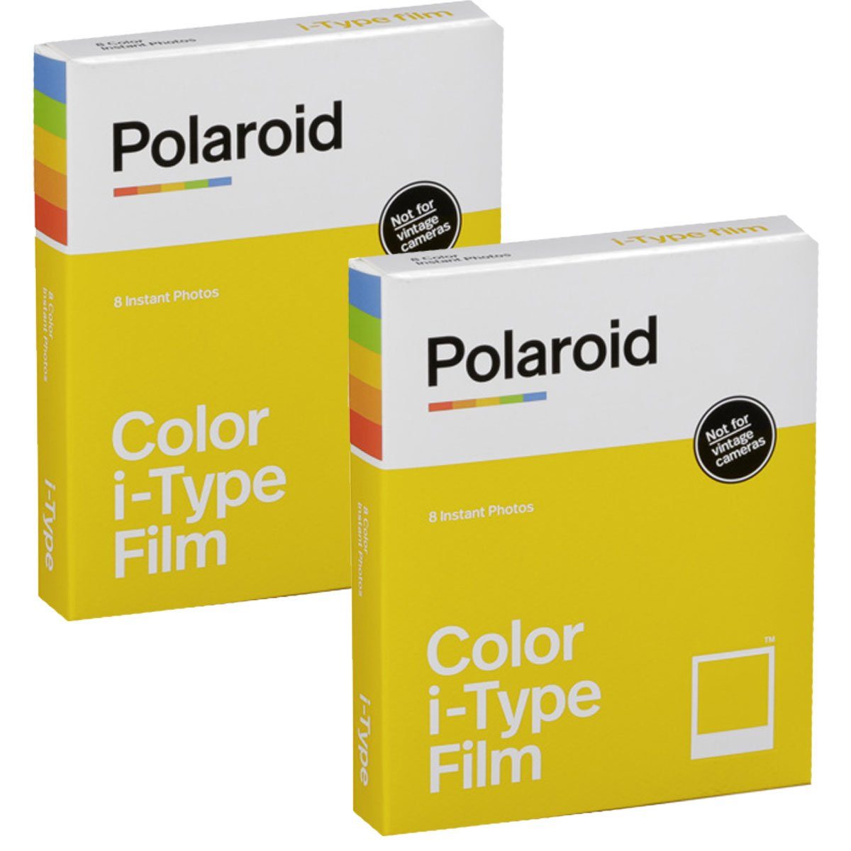Polaroid 2x Polaroid Sofortbildkamera Color i-Type für